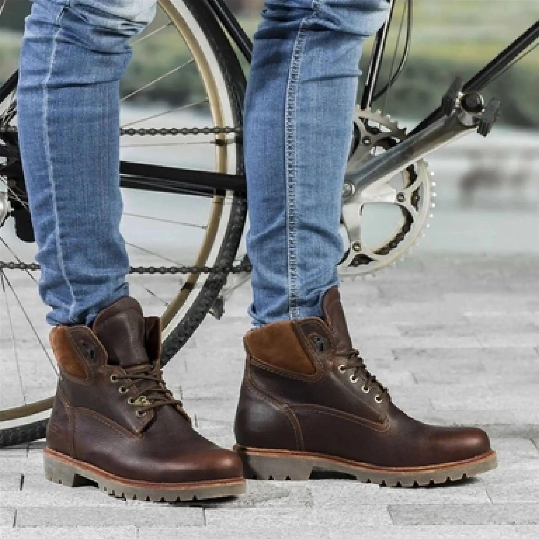 Chaussures de randonnée homme - Imperméables - AMUR GTX - Marron 6/8