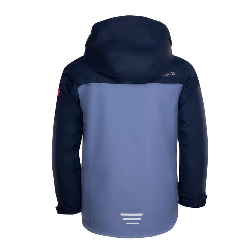 Kinder 3in1 Jacke Bryggen Marine/Staub-Blau