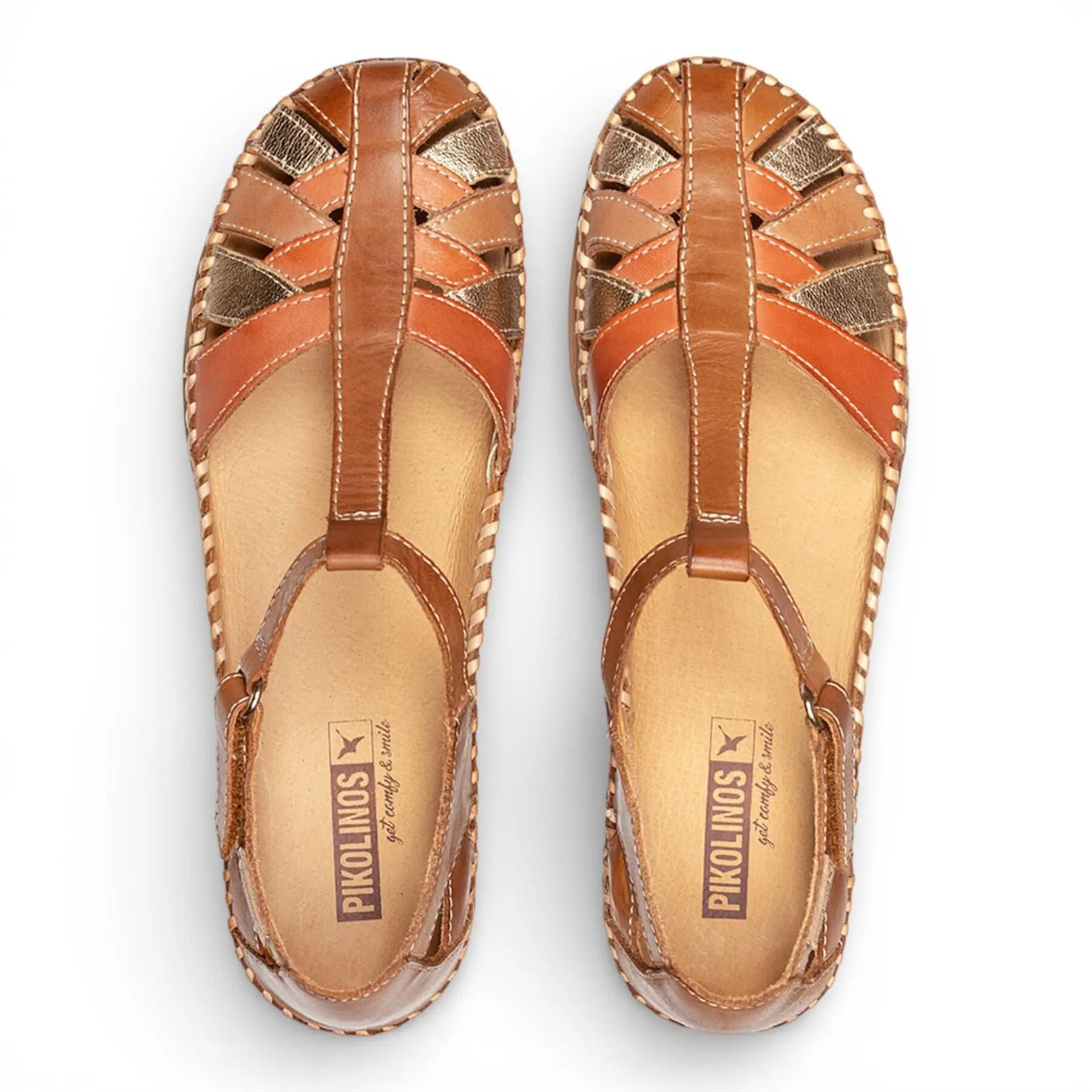 Flache Sandalen Damen Pikolinos W8k-0705 Braun 8/8