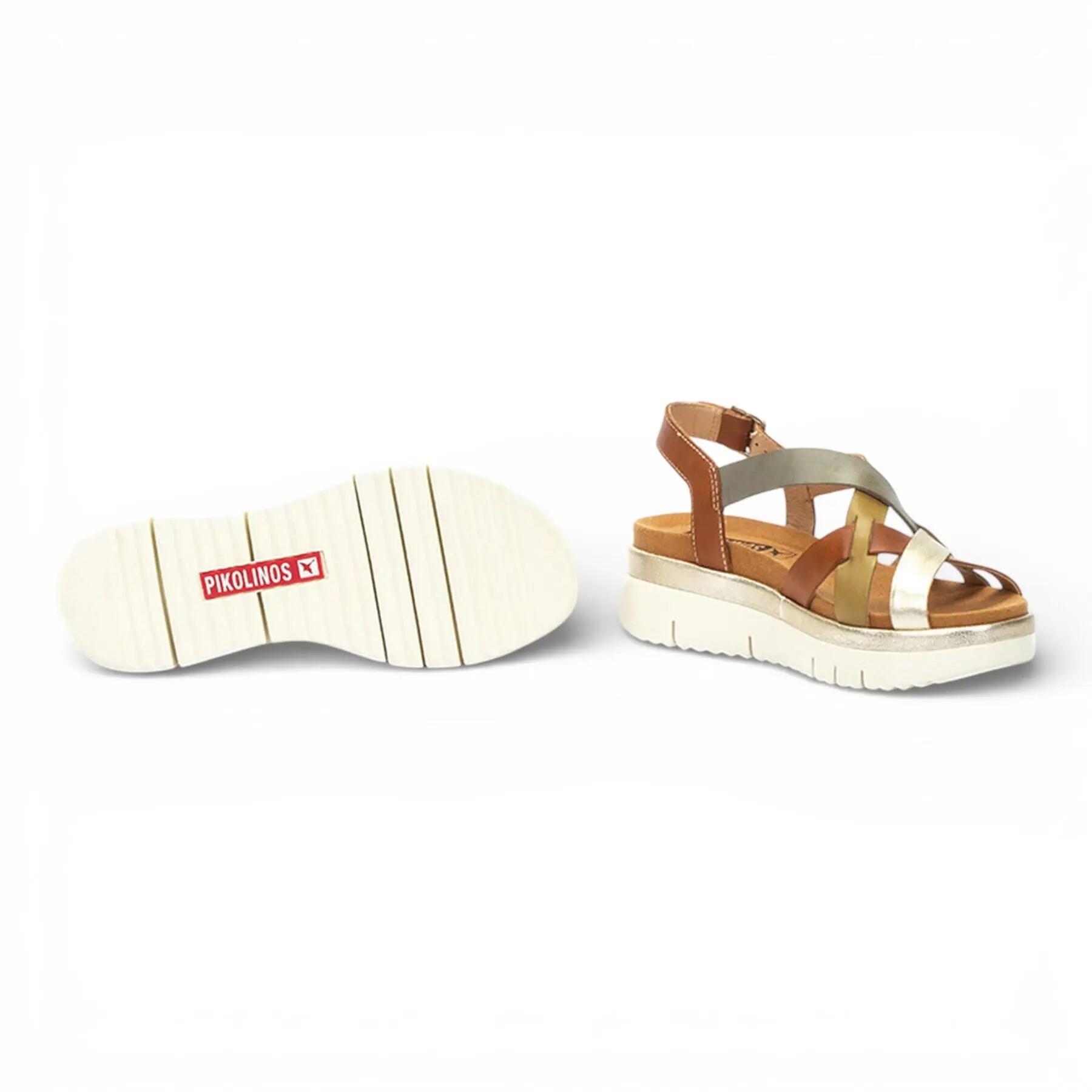 Flache Sandalen Damen Pikolinos W4n-0650 Braun 7/8