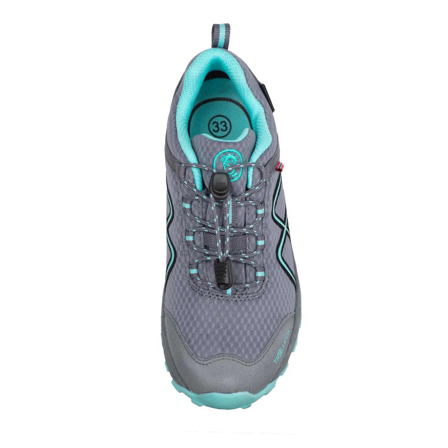 Chaussures de randonnée basses pour enfants Nordland Anthracite/Mince 3/4