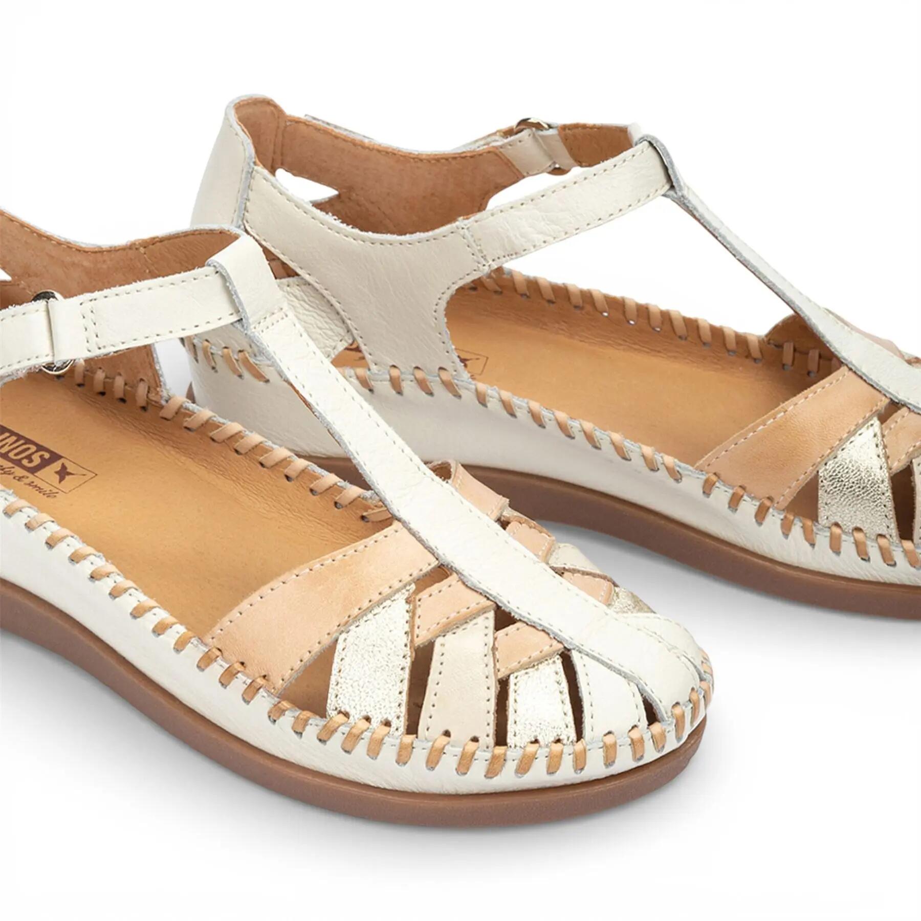 Sandalias Planas Mujer Pikolinos W8k-0705 Beige 6/8