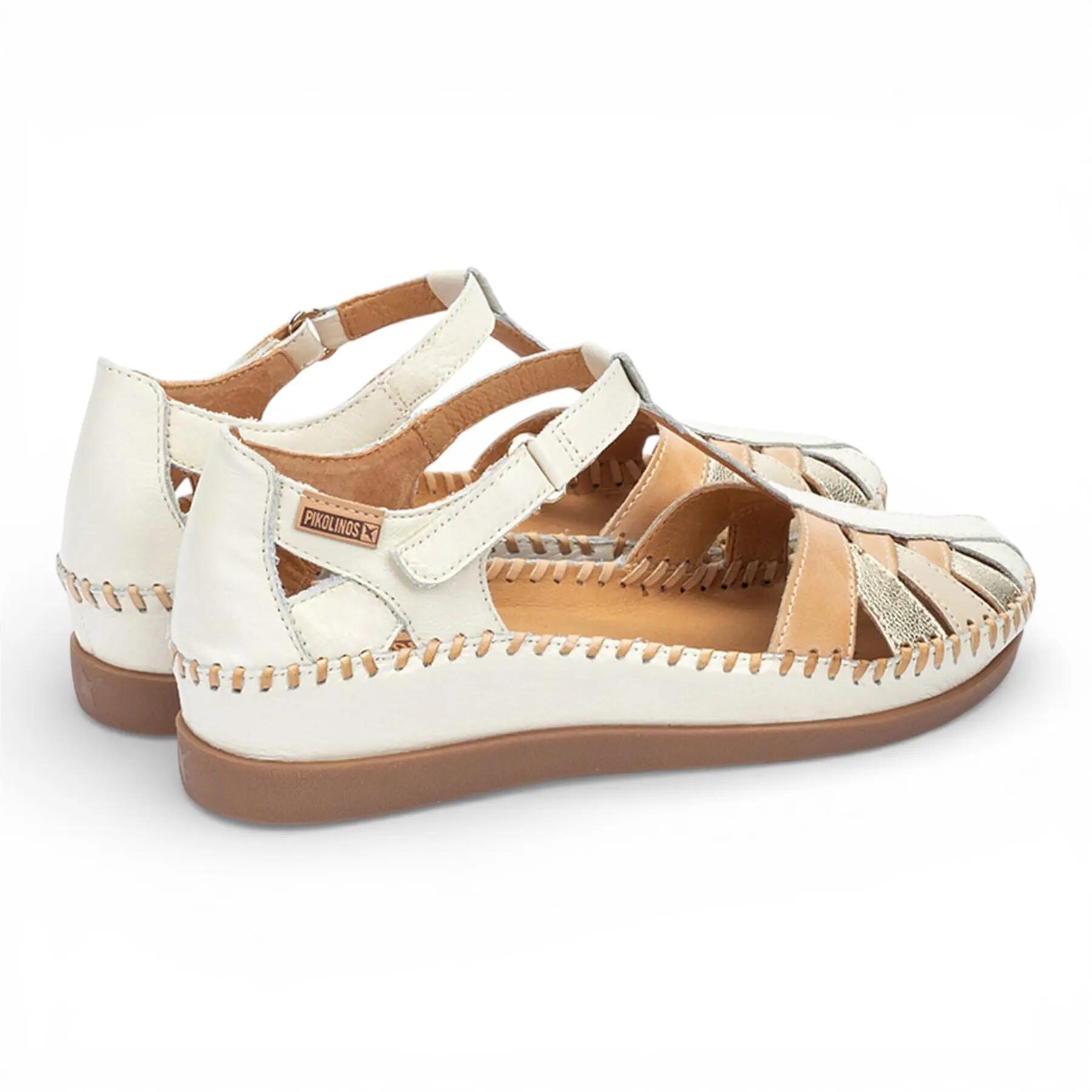 Sandales Plates Femme Pikolinos W8k-0705 Beige 5/8