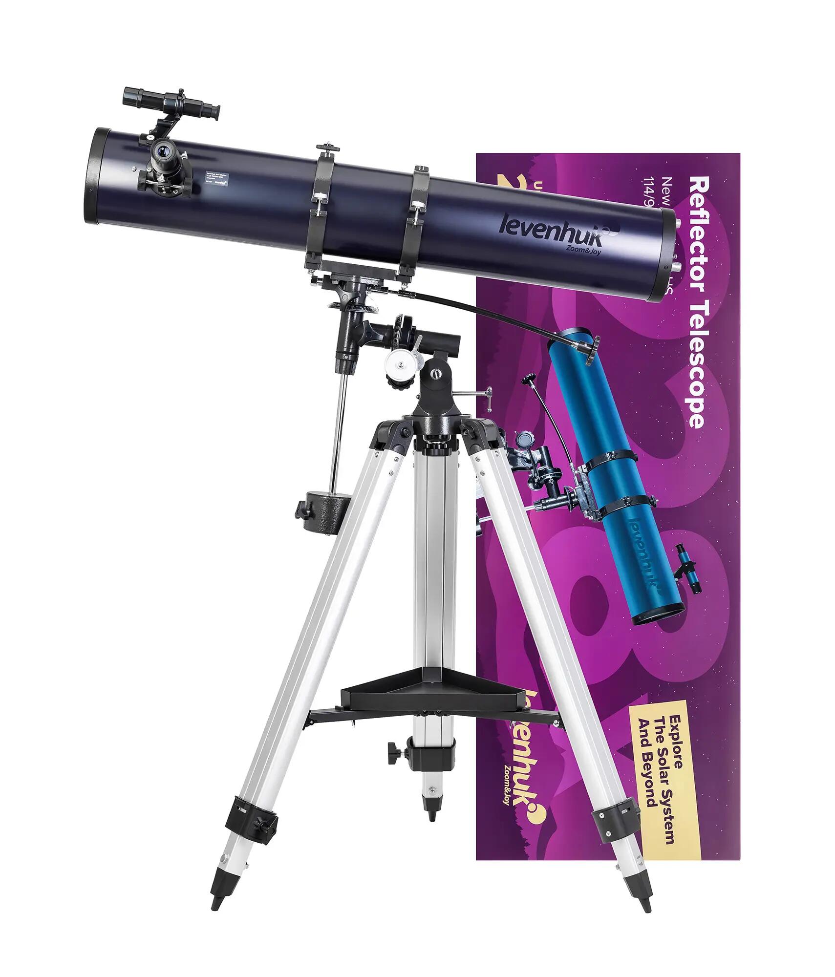 Levenhuk New Skyline PLUS 114/900 EQ2 reflector telescope 2/13