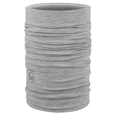 Sciarpa Buff in lana merino di peso medio blu melange