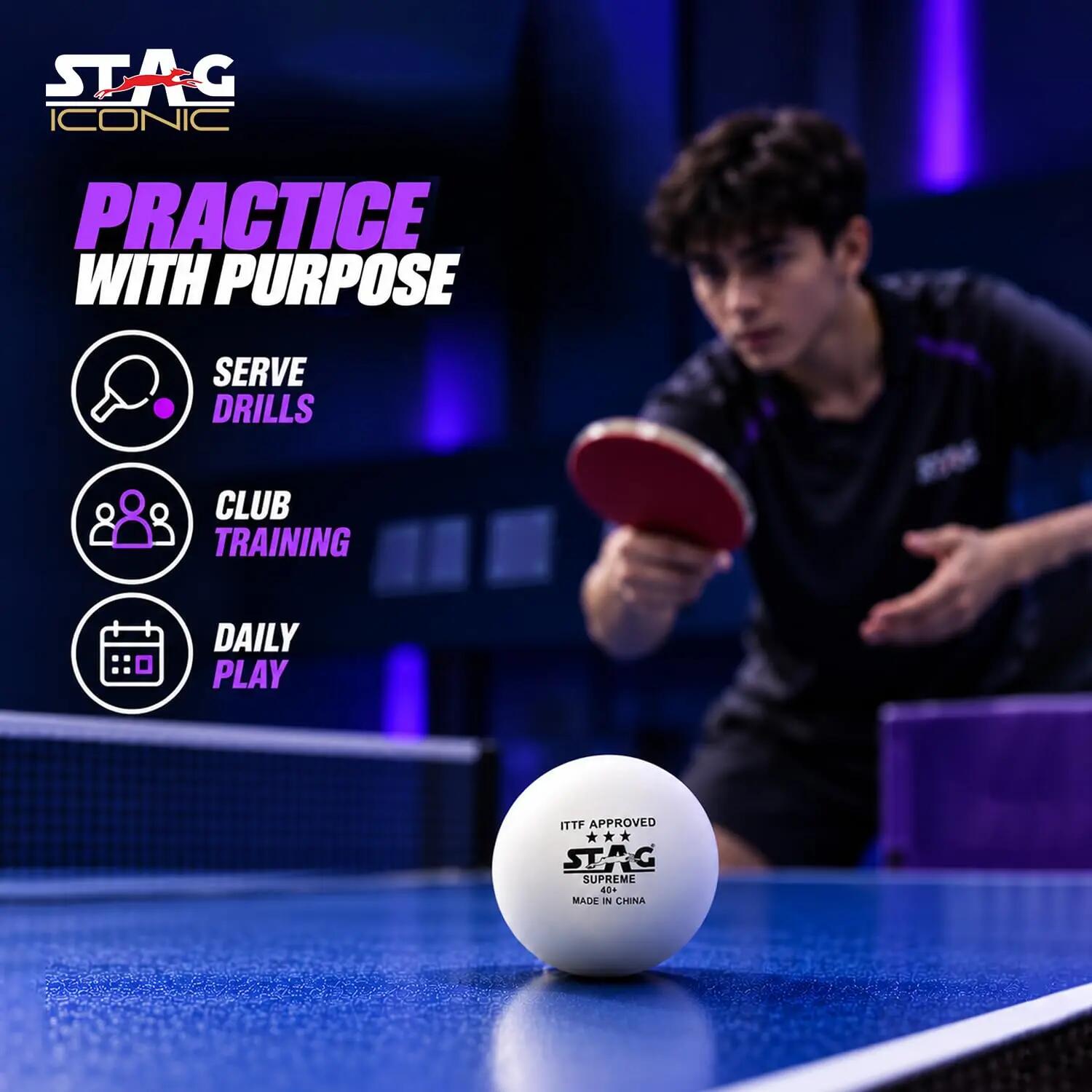 STAG Iconic Supreme TT Balls, 40+mm, Pack of 6 -  5