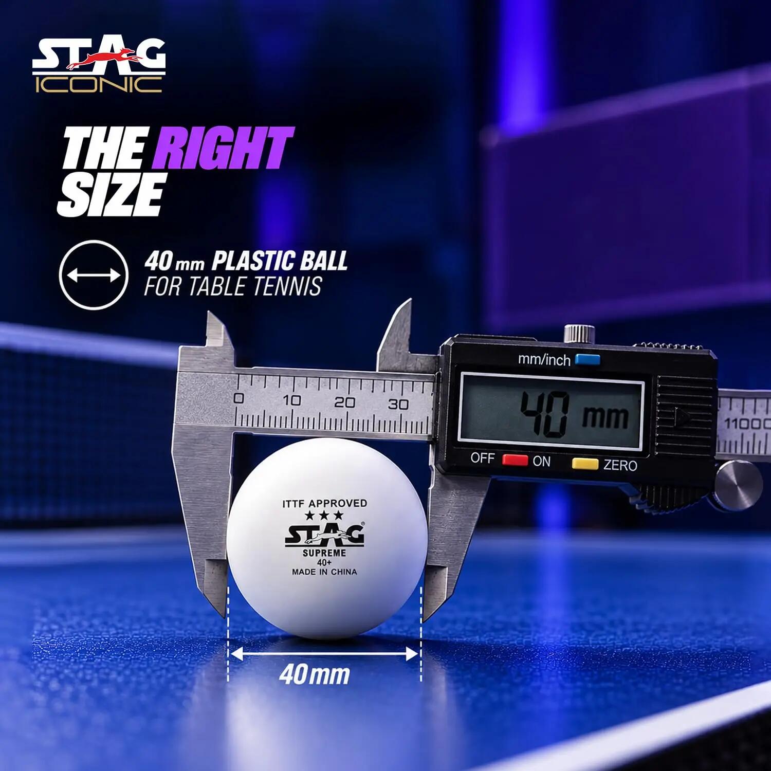 STAG Iconic Supreme TT Balls, 40+mm, Pack of 6 -  3
