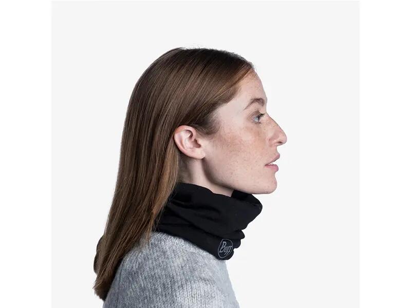 Merino Midweight Unisex Shawls Black 4/4