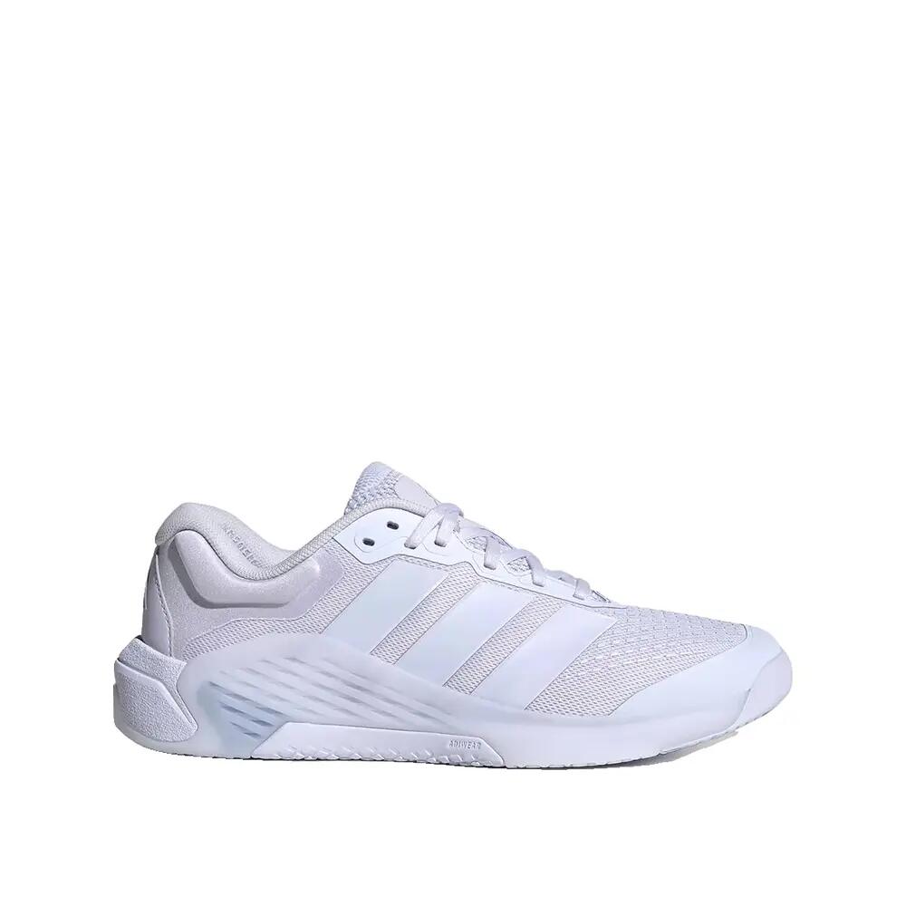 Chaussures de training Adidas Dropset 4 Blanche/Violette 1/10