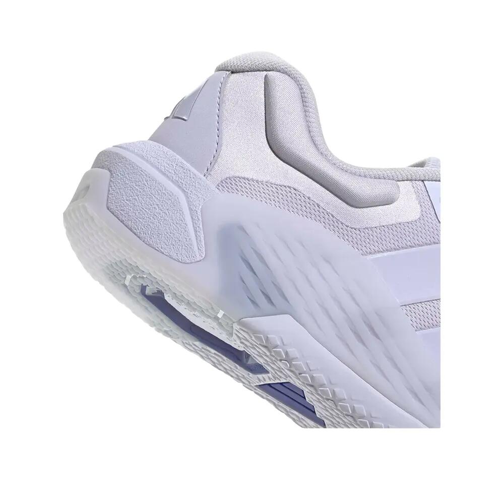 Chaussures de training Adidas Dropset 4 Blanche/Violette 9/10