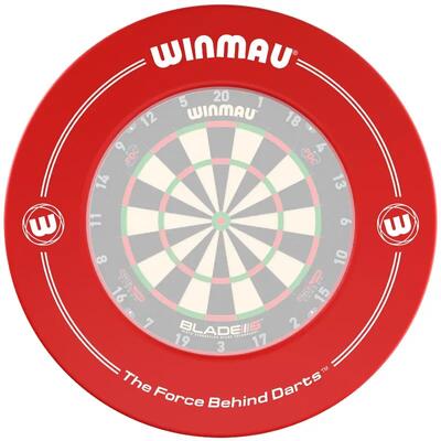 Winmau dartbord catchring zwart