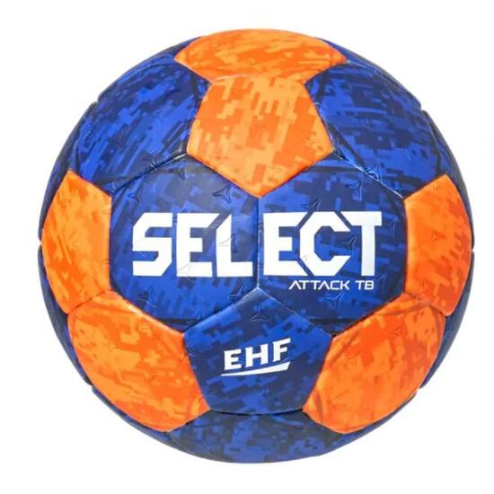 Ballon de handball Select Attack TB v22 Bleu/Orange