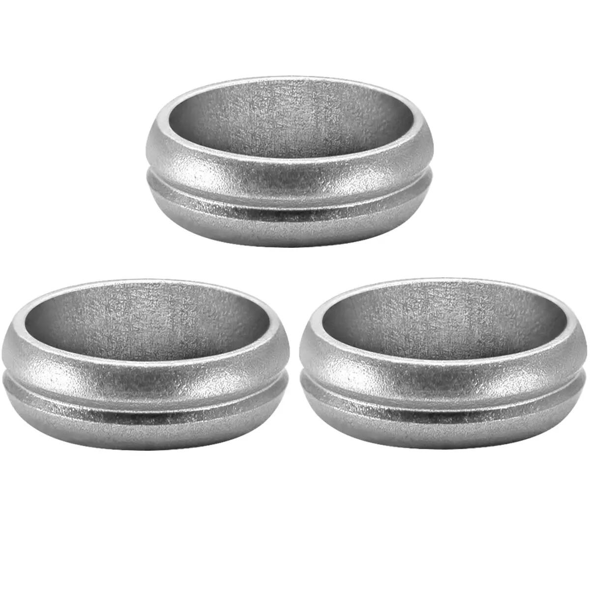 F-Lock Rings - kroužky na násadky - 3 ks - gold 6/7