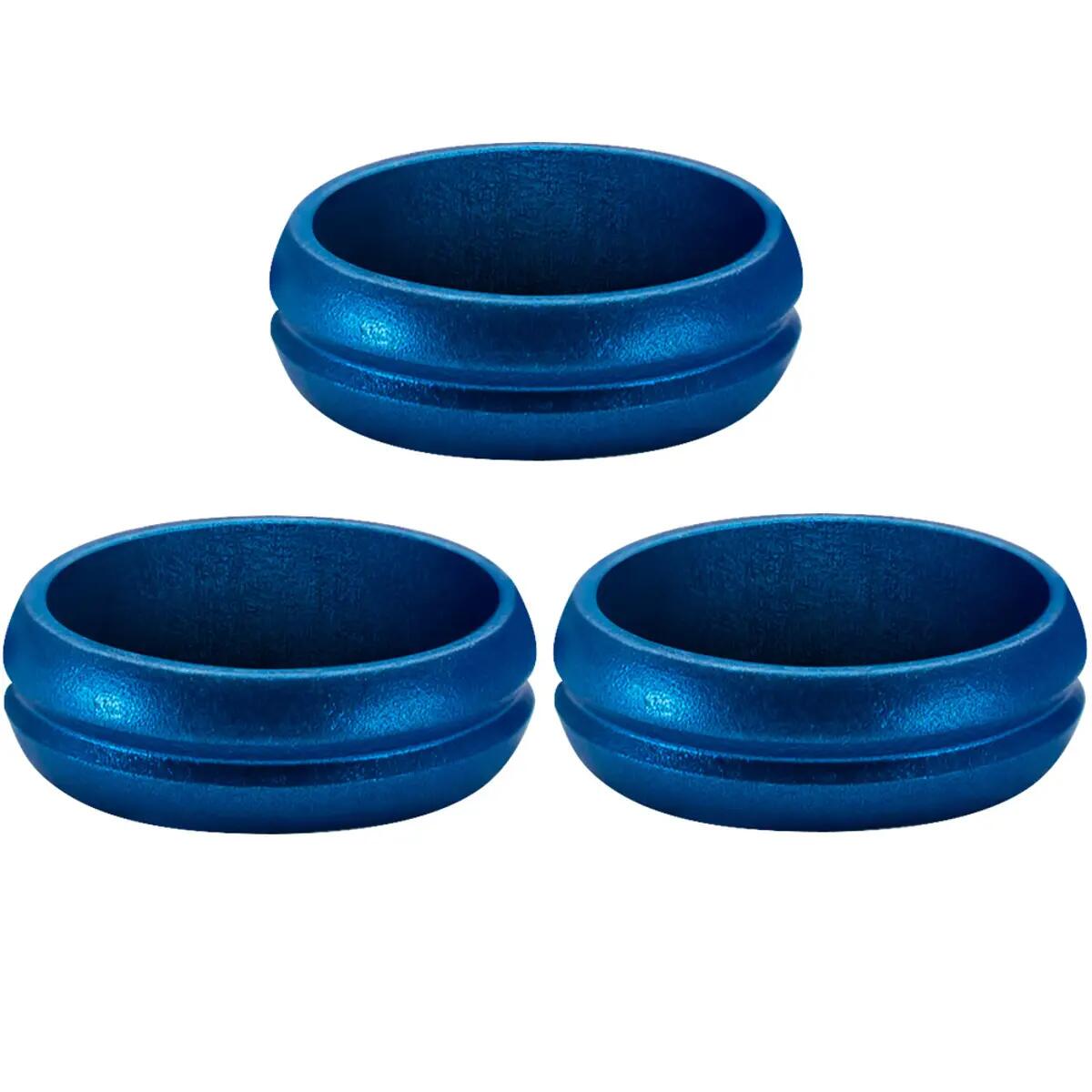 F-Lock Rings - kroužky na násadky - 3 ks - gold 4/7