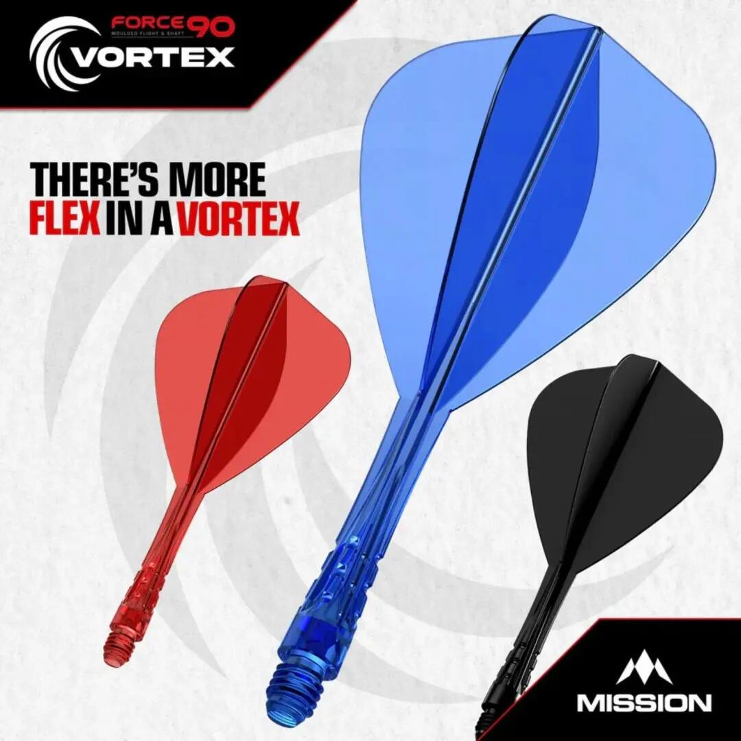Letky Force 90 Vortex - Kite - Medium - Clear Blue F5037 6/7