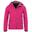 Mädchen Softshelljacke Trollfjord Wasserabweisend Magenta / Grau