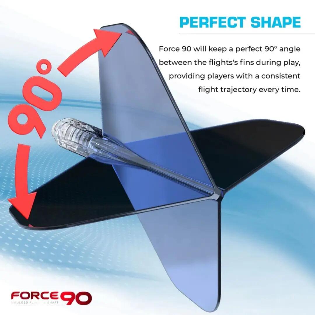 Letky Mission Force 90 Gradient Standard No2 Midi Blue F4473 6/7