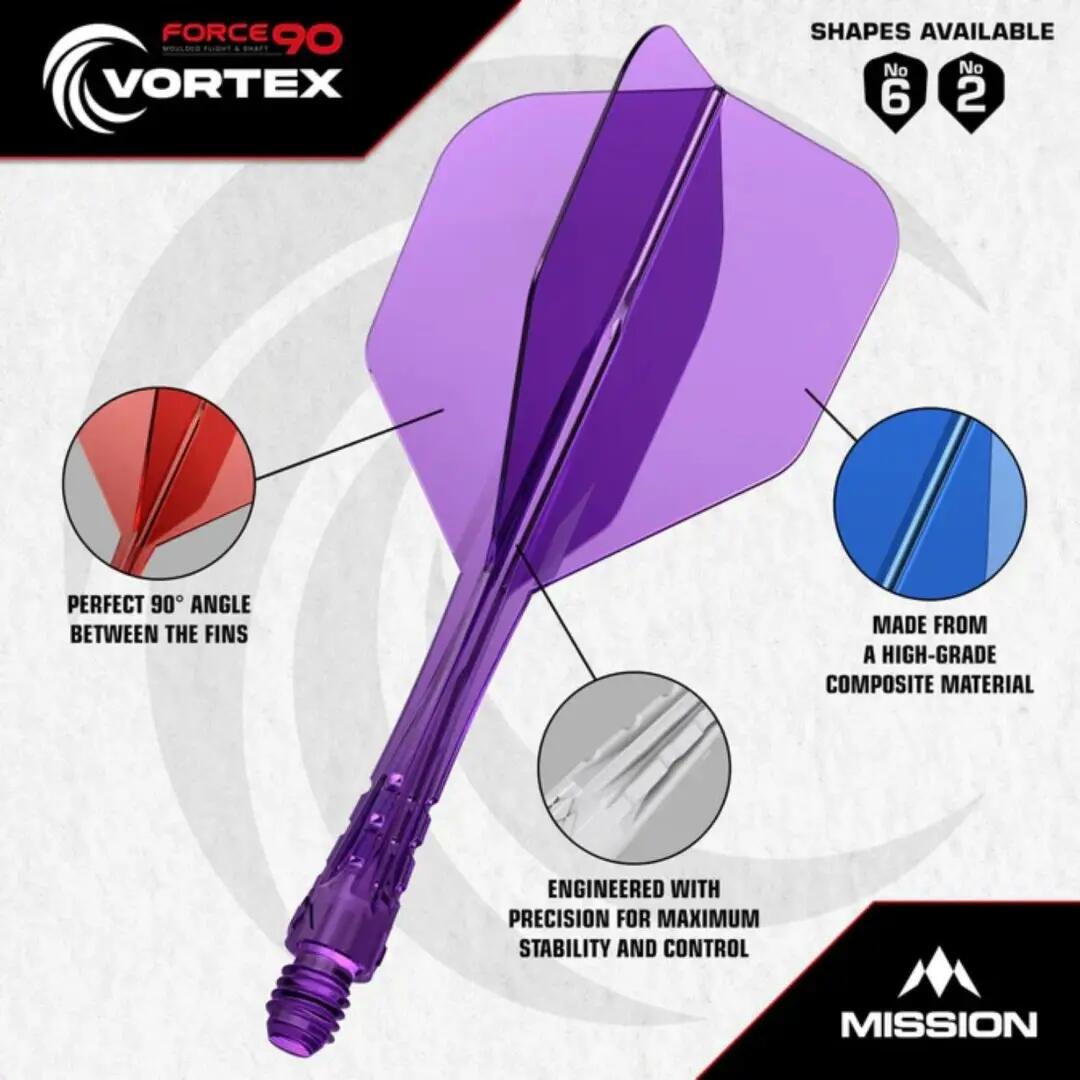 Letky Force 90 Vortex Standard No6 Medium F4584 2/7