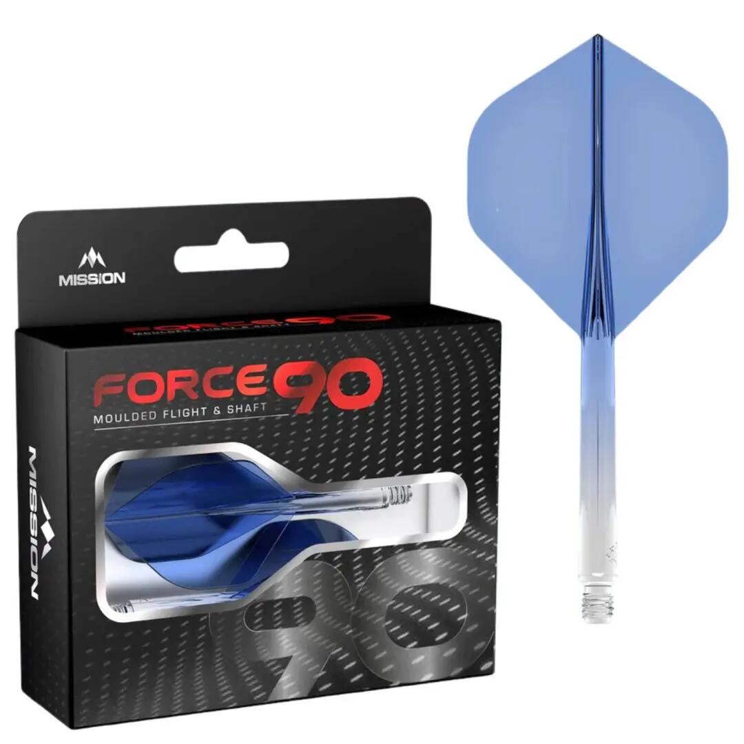 Letky Mission Force 90 Gradient Standard No2 Midi Blue F4473 4/7