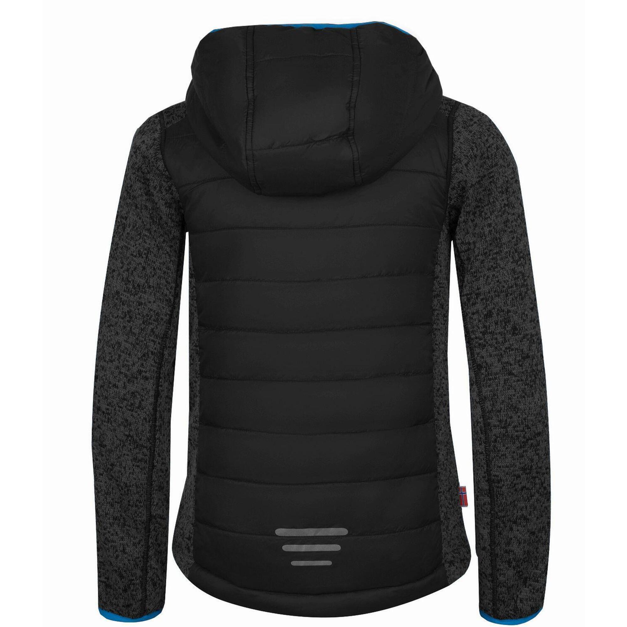 Skabu children's fleece jacket black