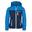 Kinder Fleece-Jacke Stavangar Winddicht Azurblau/Marineblau