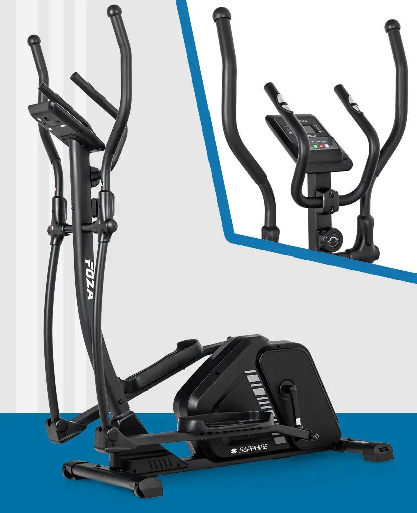 Trenażer magnetyczny Sapphire SG-950E Foza do 150kg Aplikacje koło 10kg 7/12