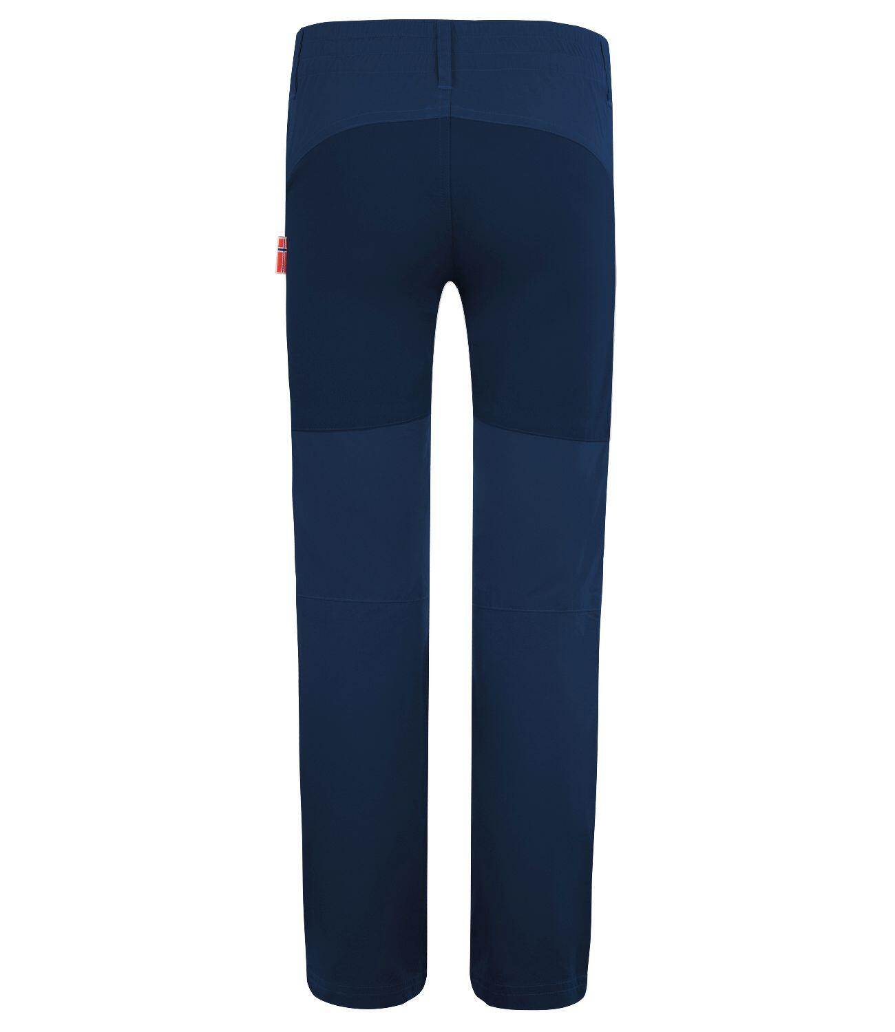Pantalon de trekking pour enfants Hammerfest Respirant Bleu marine / Orange 2/3