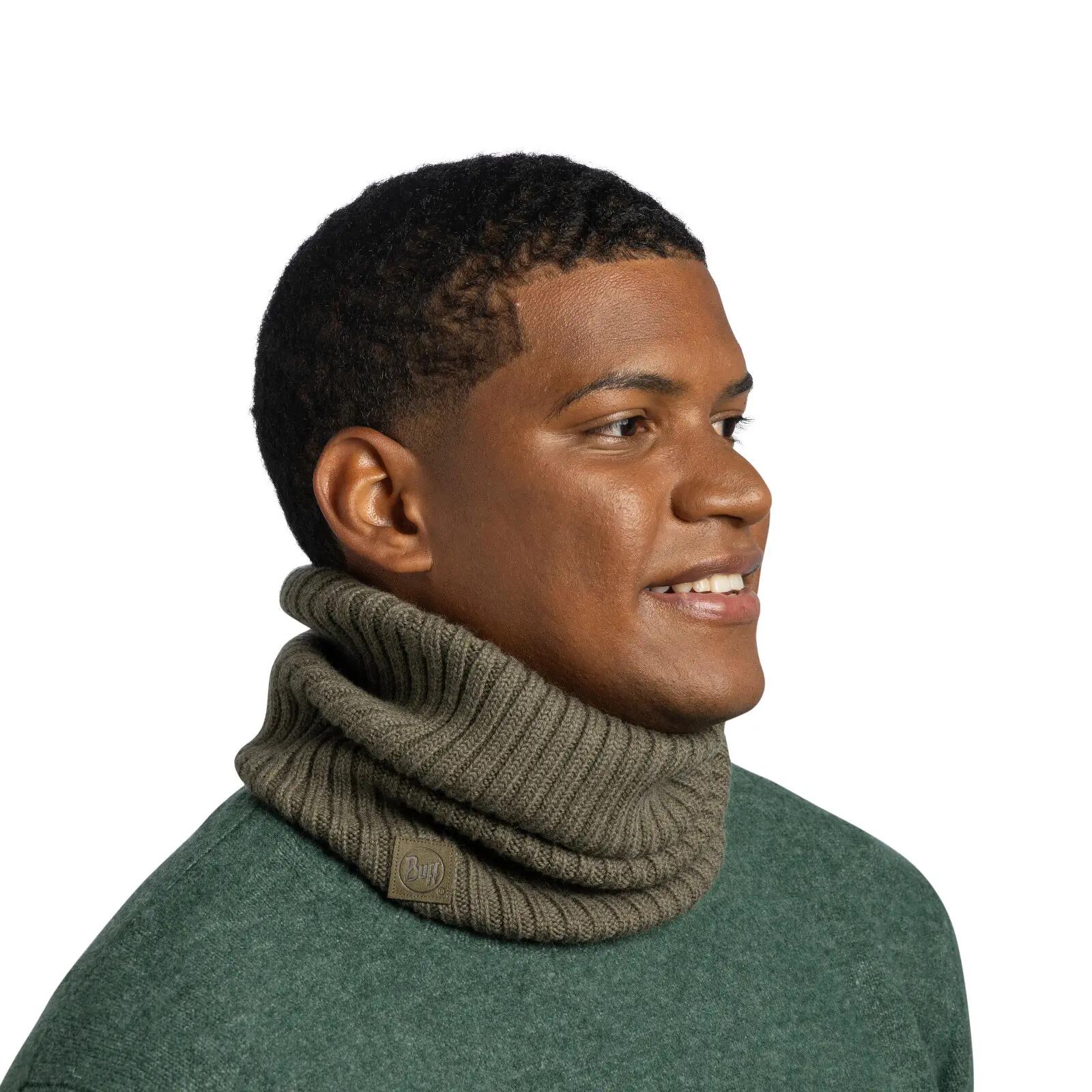 Komin z wełny merino Knitted Norval 4/7