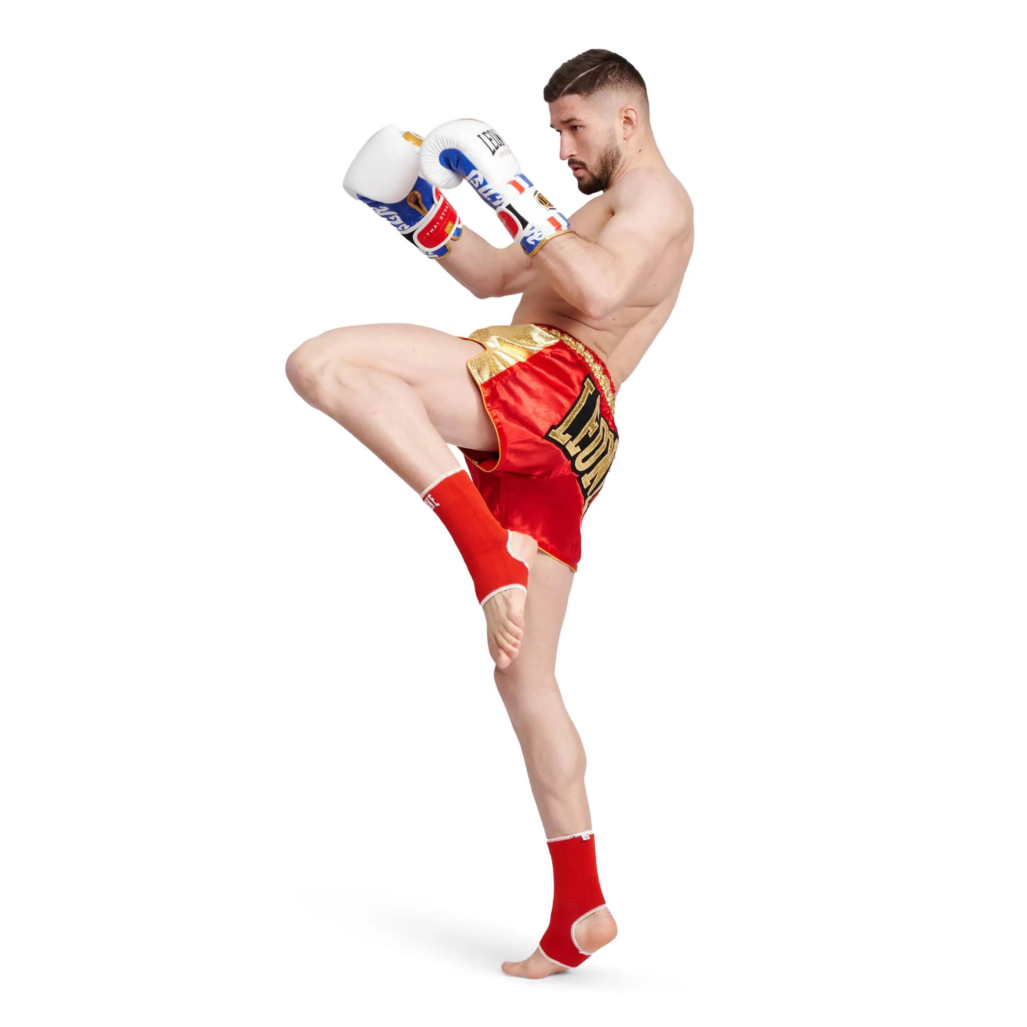 Short Kickboxing Leone Thai Khao Lak Rosu 6/7