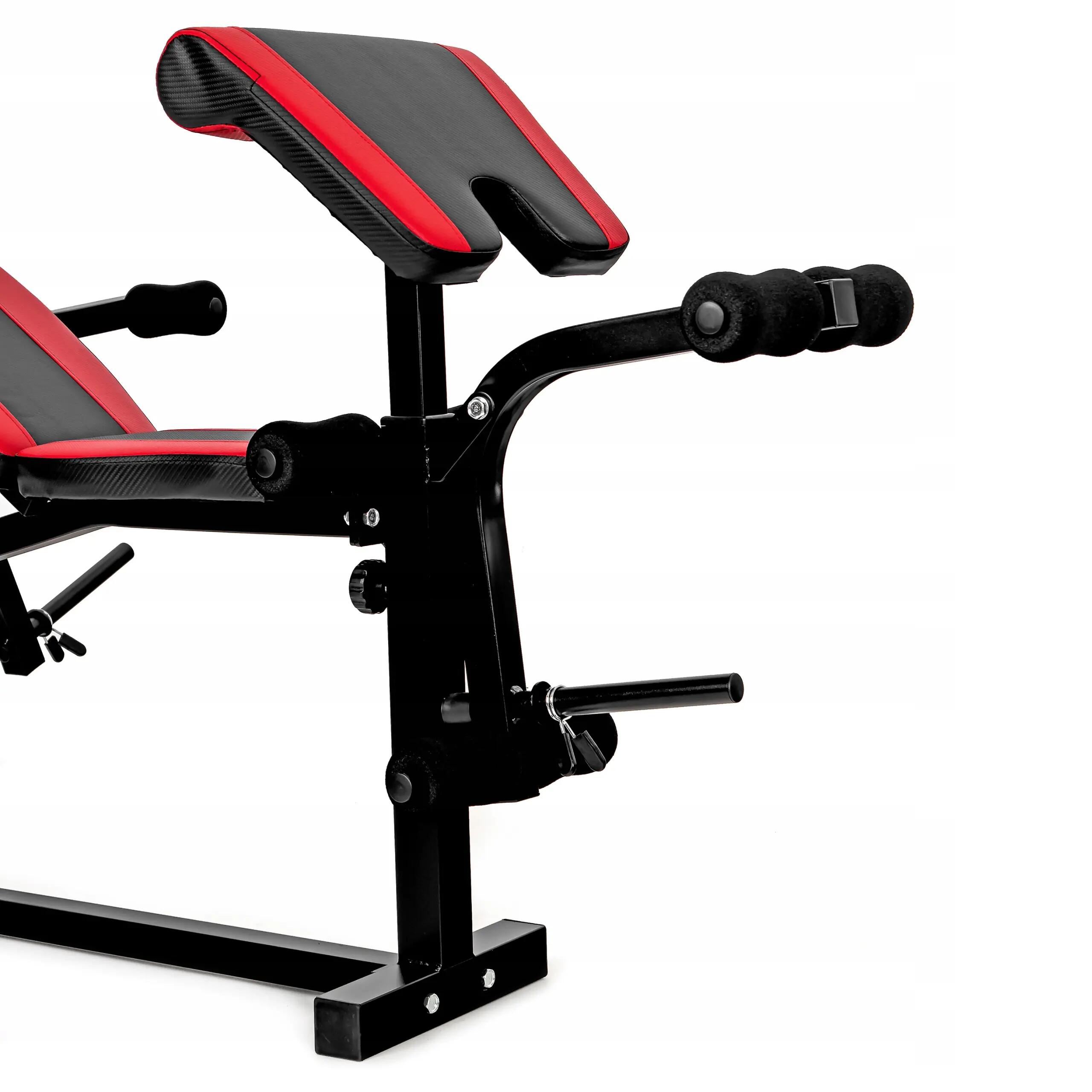 Ławka kulturystyczna z modlitewnikiem i wyciągiem Sapphire XG-500 do 220kg 7/12