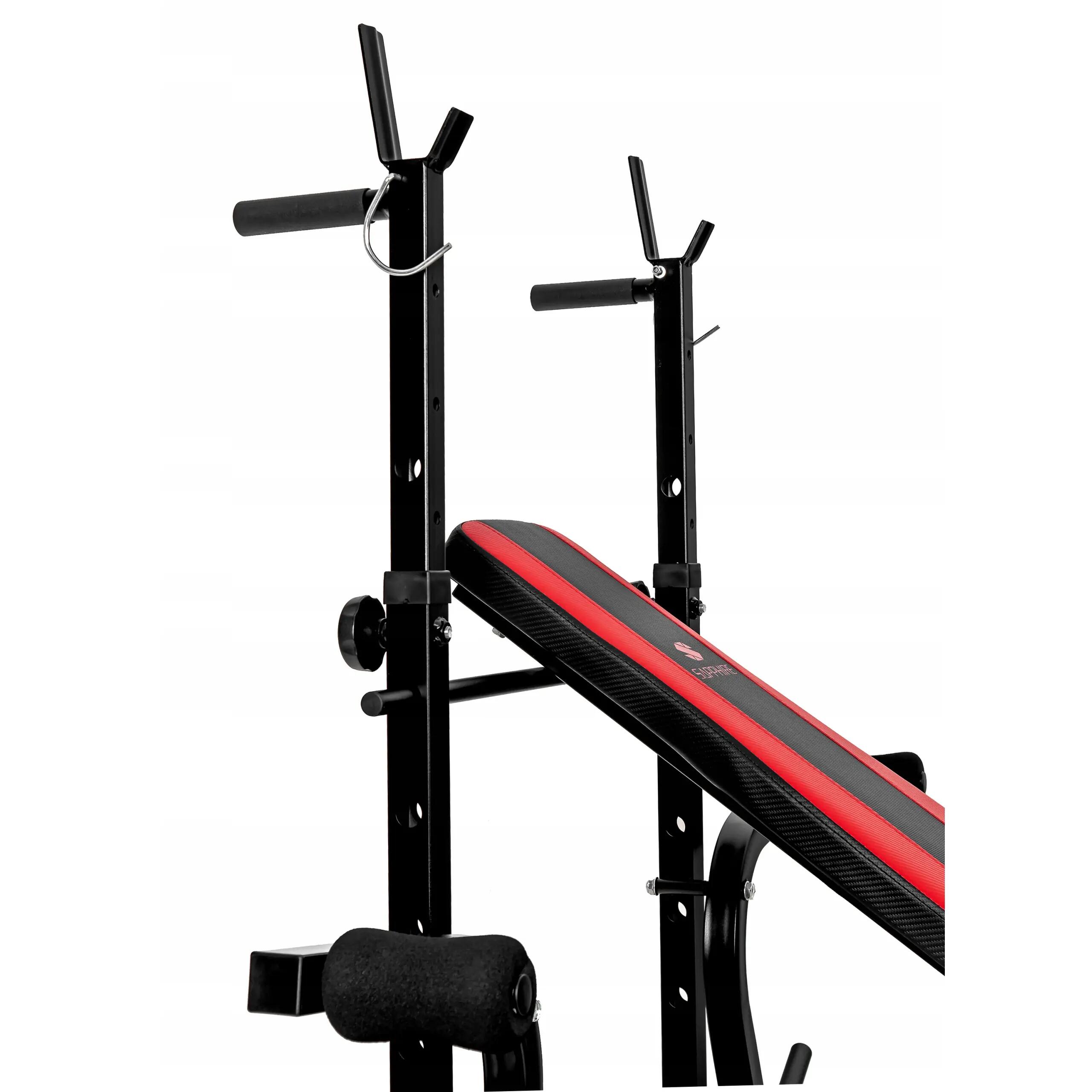 Ławka kulturystyczna z modlitewnikiem i wyciągiem Sapphire XG-500 do 220kg 11/12