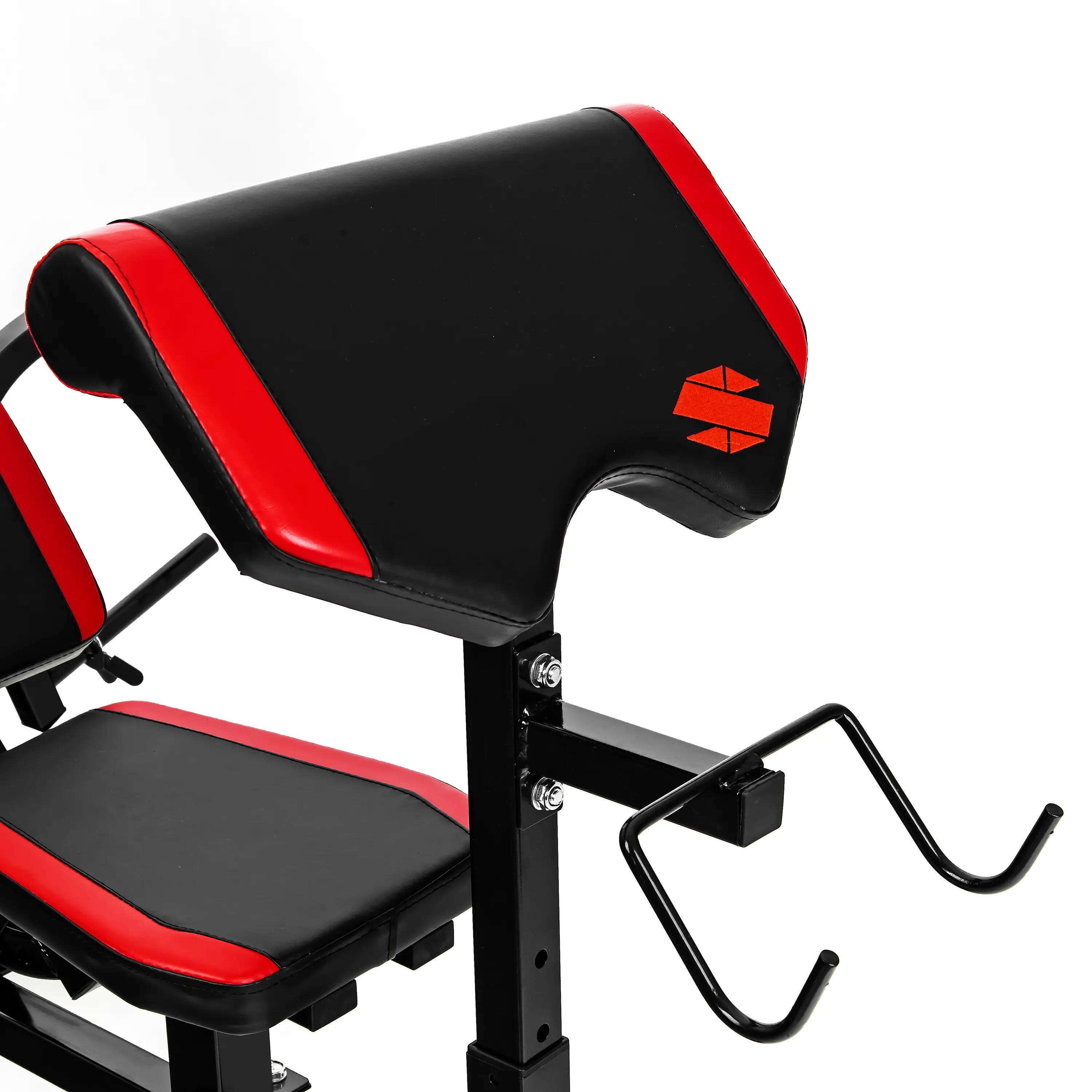 Ławka kulturystyczna Sapphire XG-600 z wyciągiem i modlitewnikiem do 150kg 6/13
