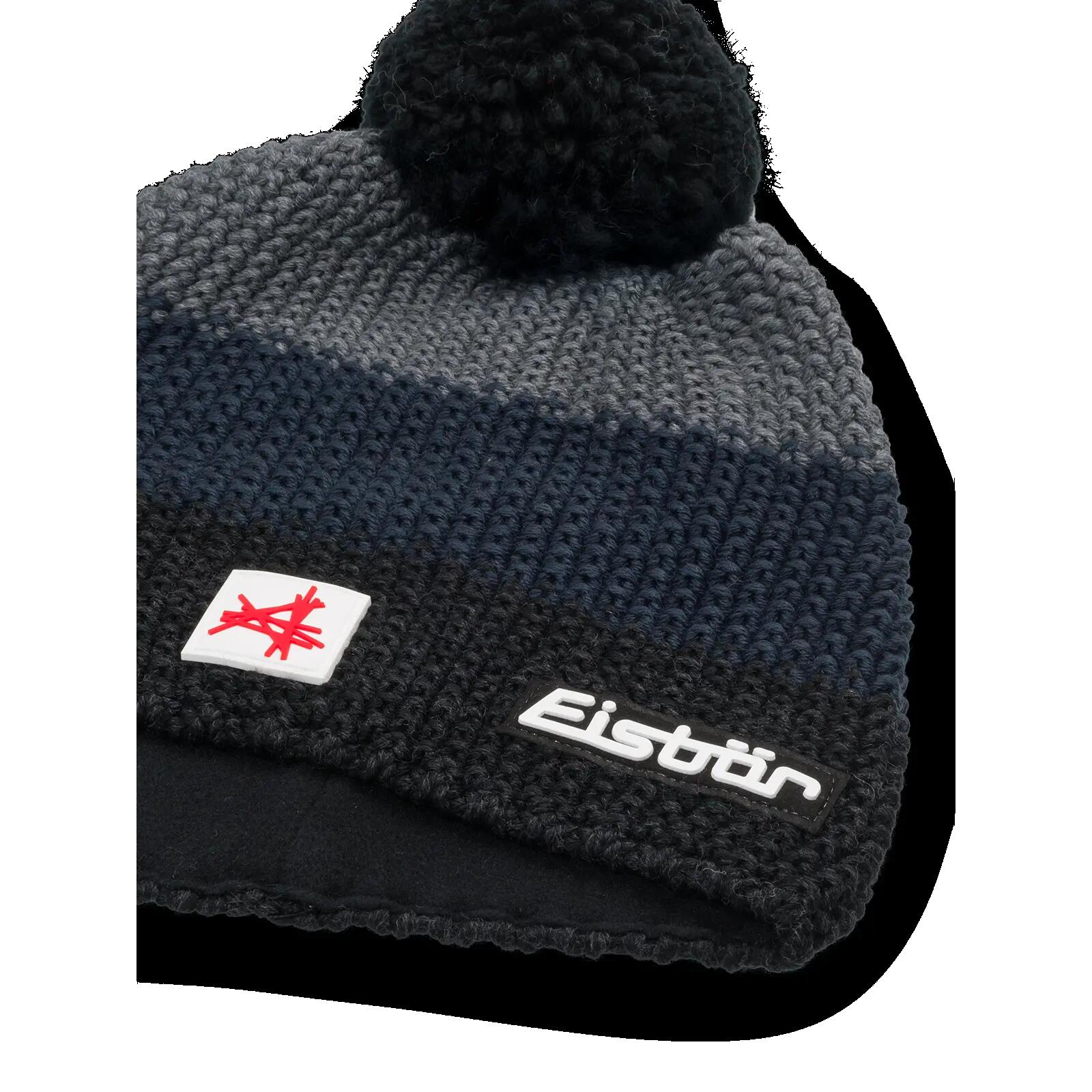 Muts Star Ski Austria muts met pompon heren dames wintermuts fleece pompon 2/8