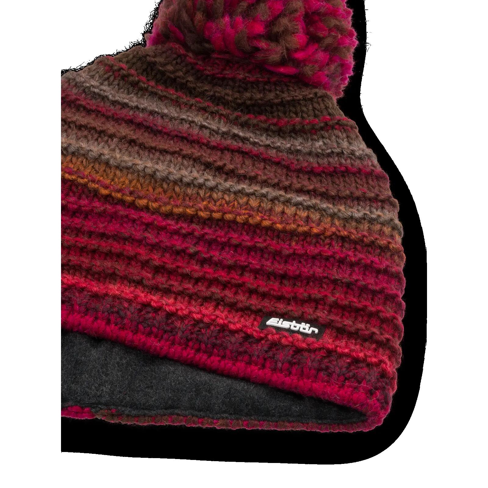 Czapka Mikata czapka z pomponem męska damska czapka zimowa polar pompon ciepła 2/6