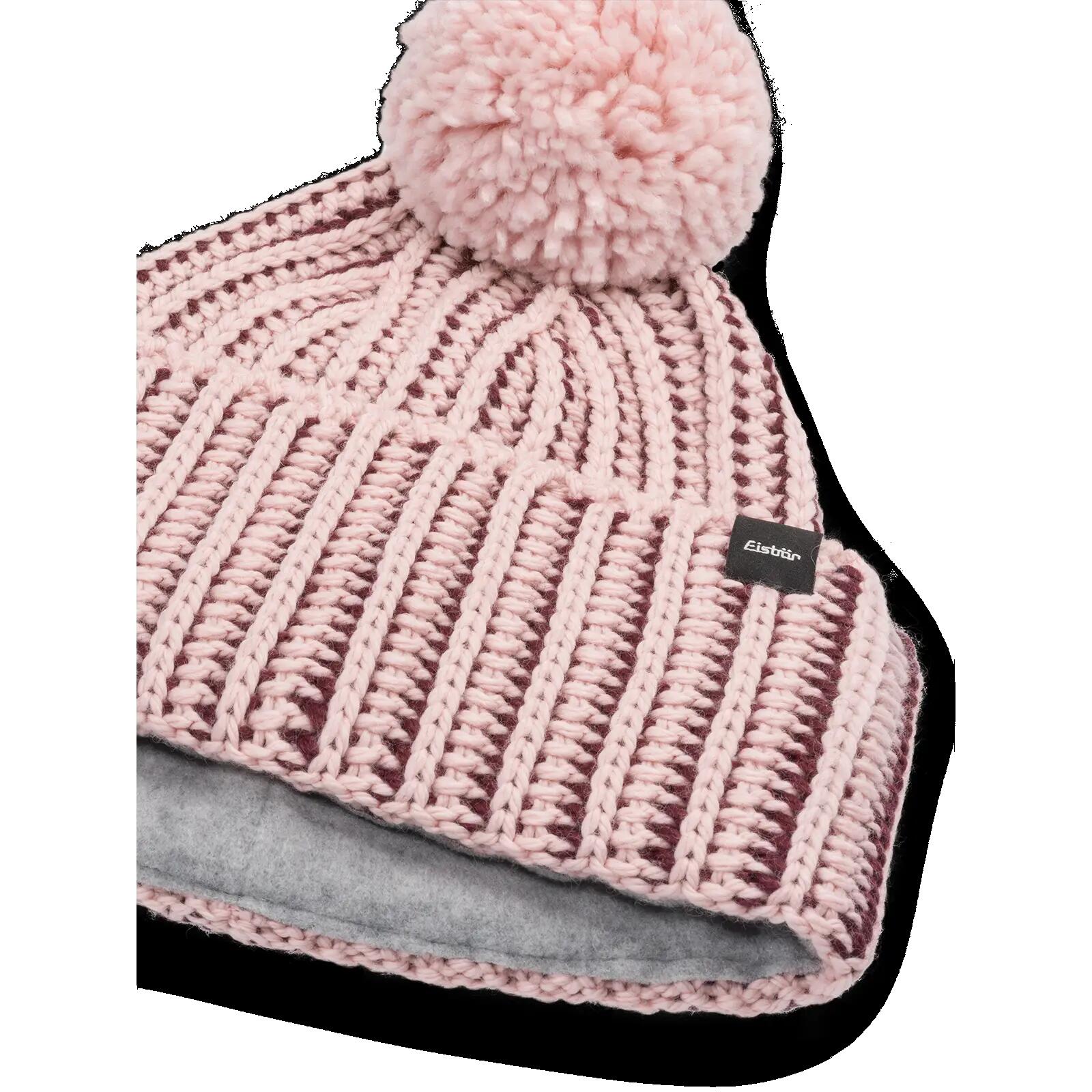 Gorro Ronda con pompón, unisex, forro polar y pompón cálido de merino 2/5