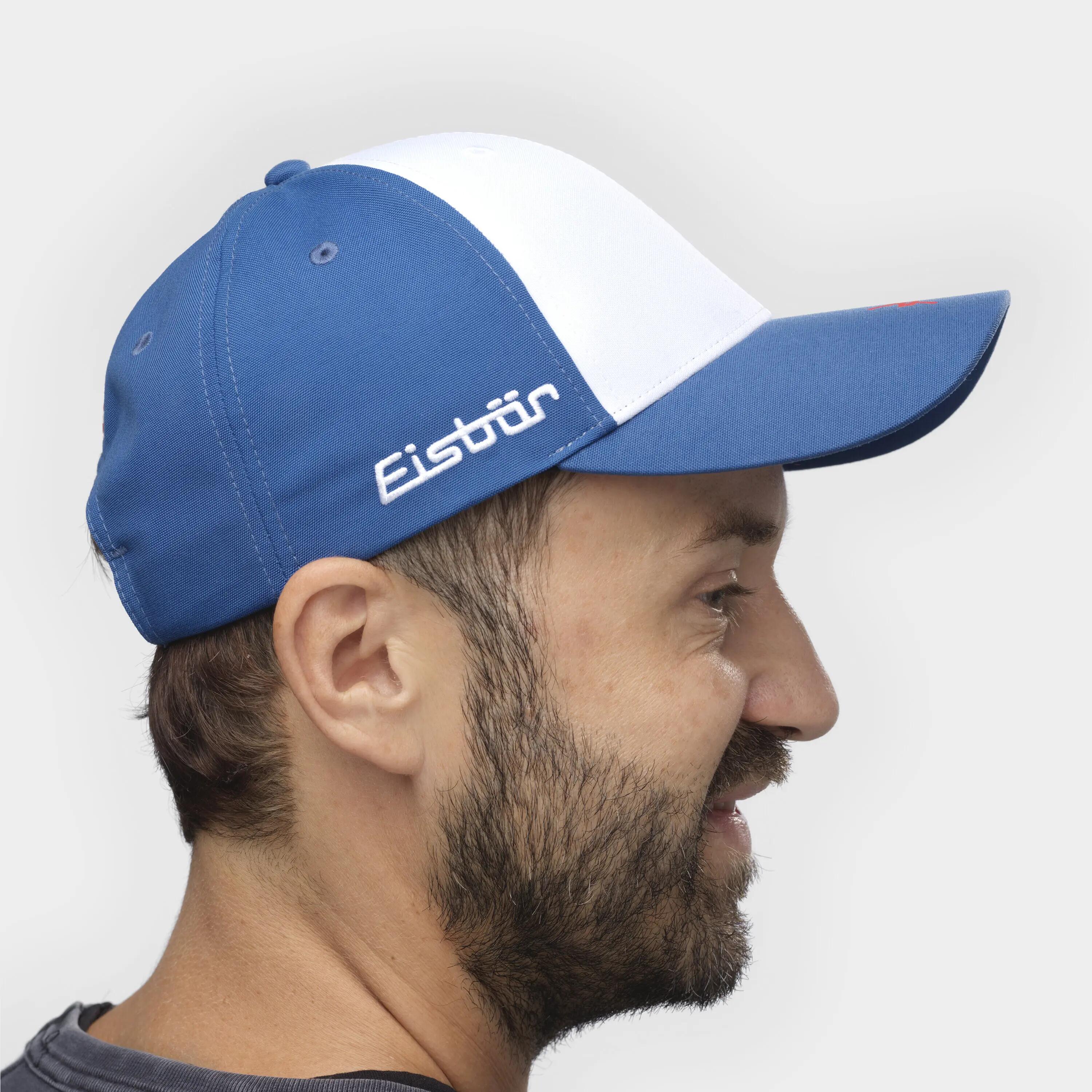 Unisex Outdoor Kopfbedeckung atmungsaktiv, klimaregulierend, Orso Cap SKA Blau 5/6