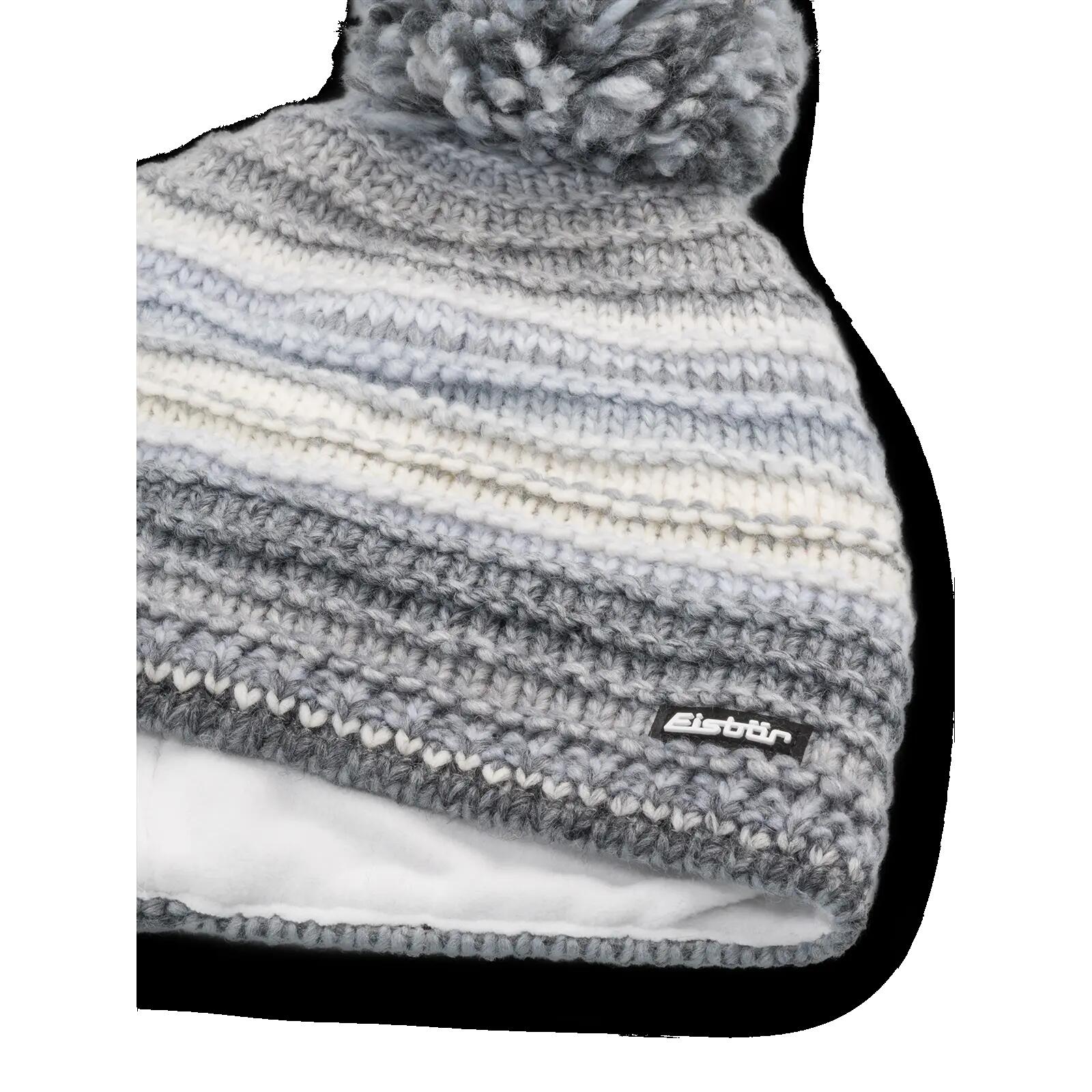 Czapka Mikata czapka z pomponem męska damska czapka zimowa polar pompon ciepła 2/7