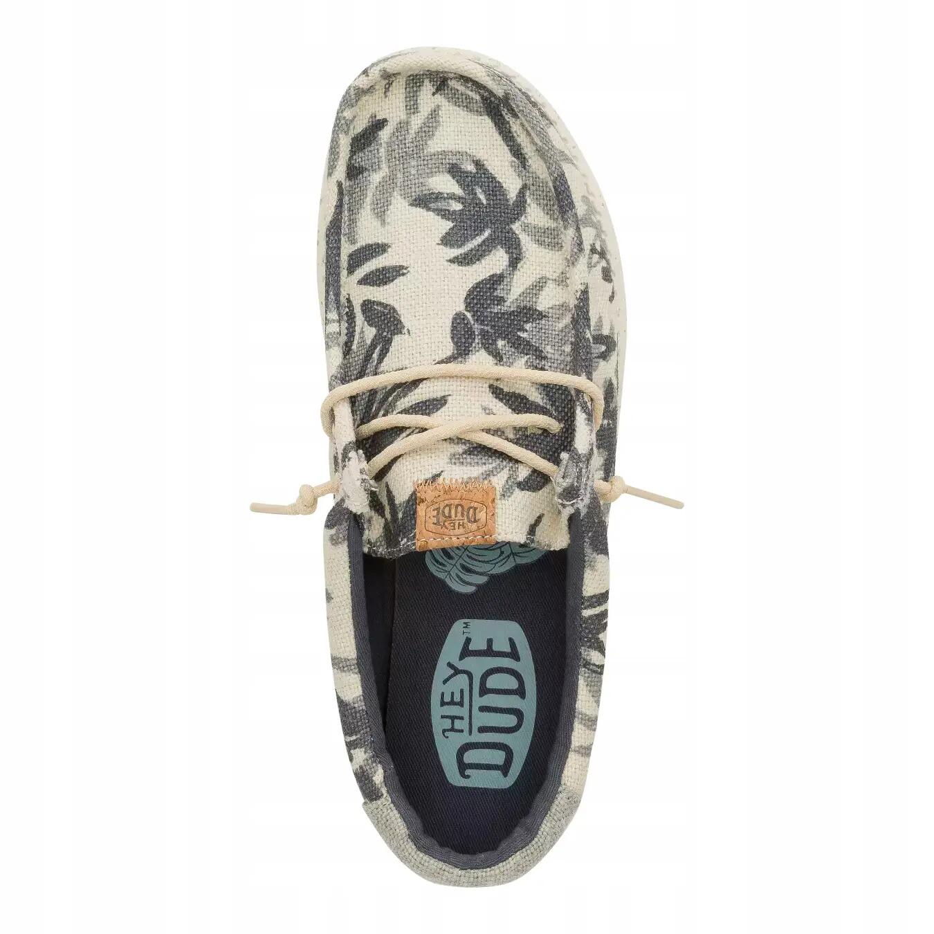 HeyDude Męskie Mokasyny Buty Wsuwane Wally Palm Jute 44 5/6