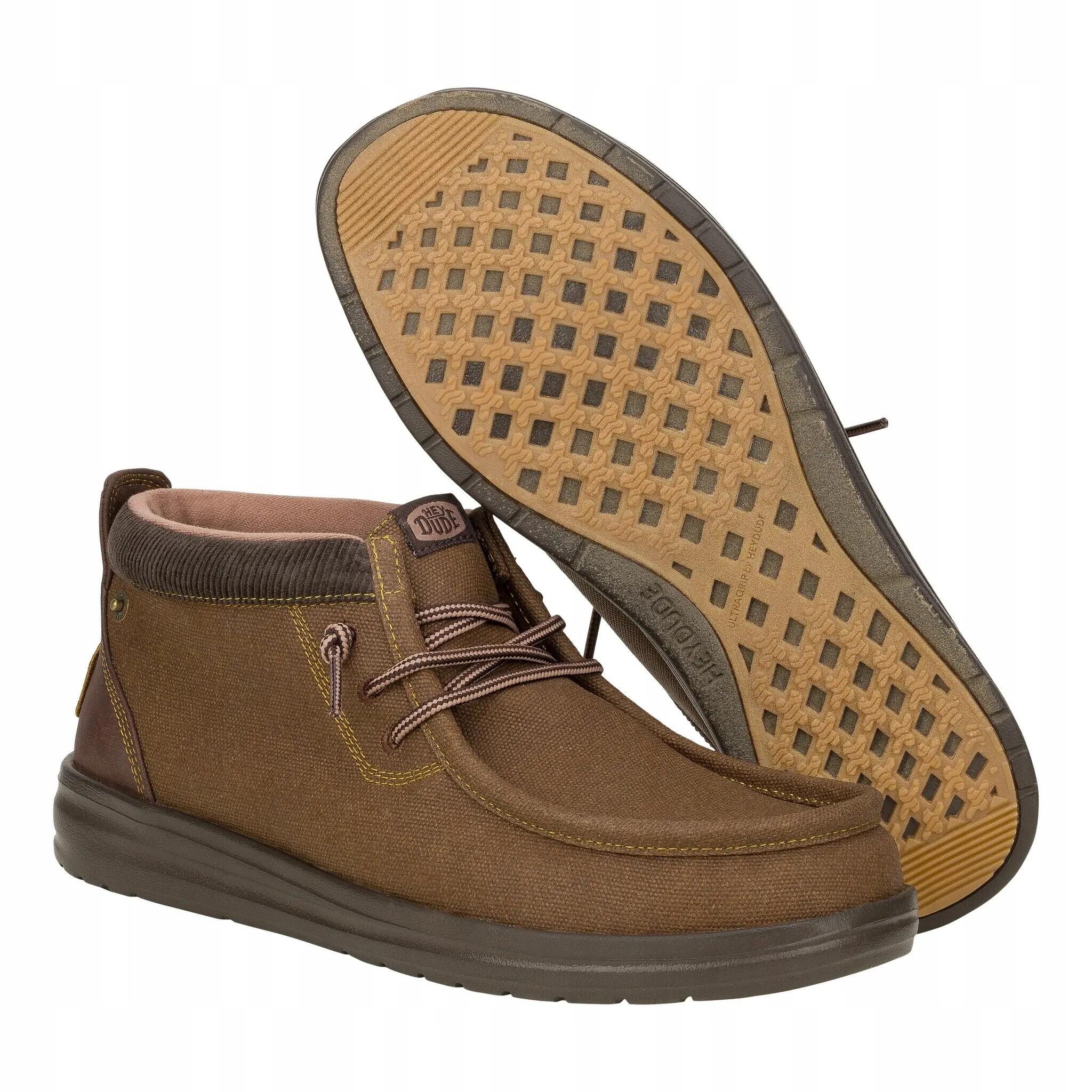 HEYDUDE Męskie Mokasyny  Wally Mid Grip Workwear 3/6