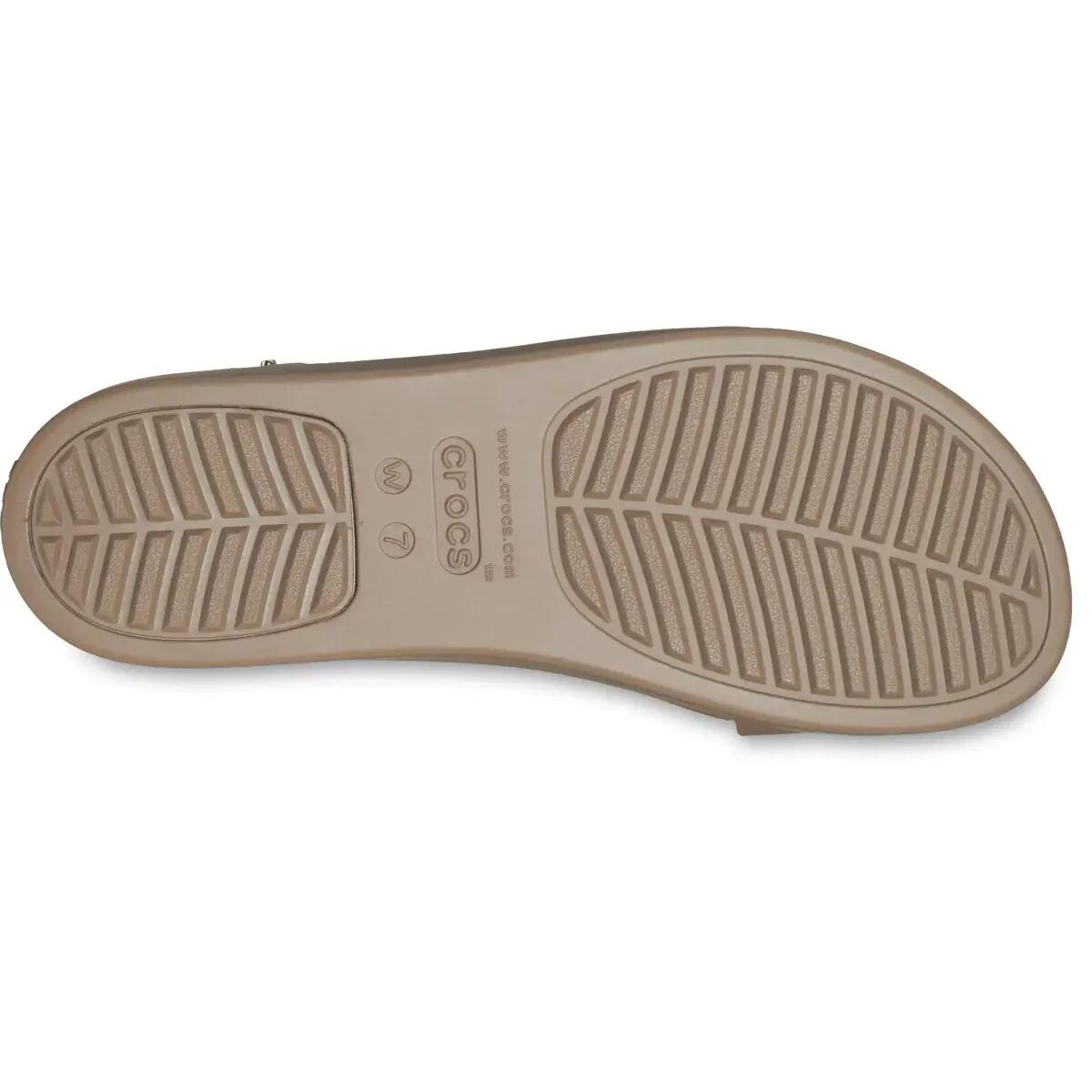 Sandały dmaskie Crocs  BROOKLYN LOW WEDGE 4/12
