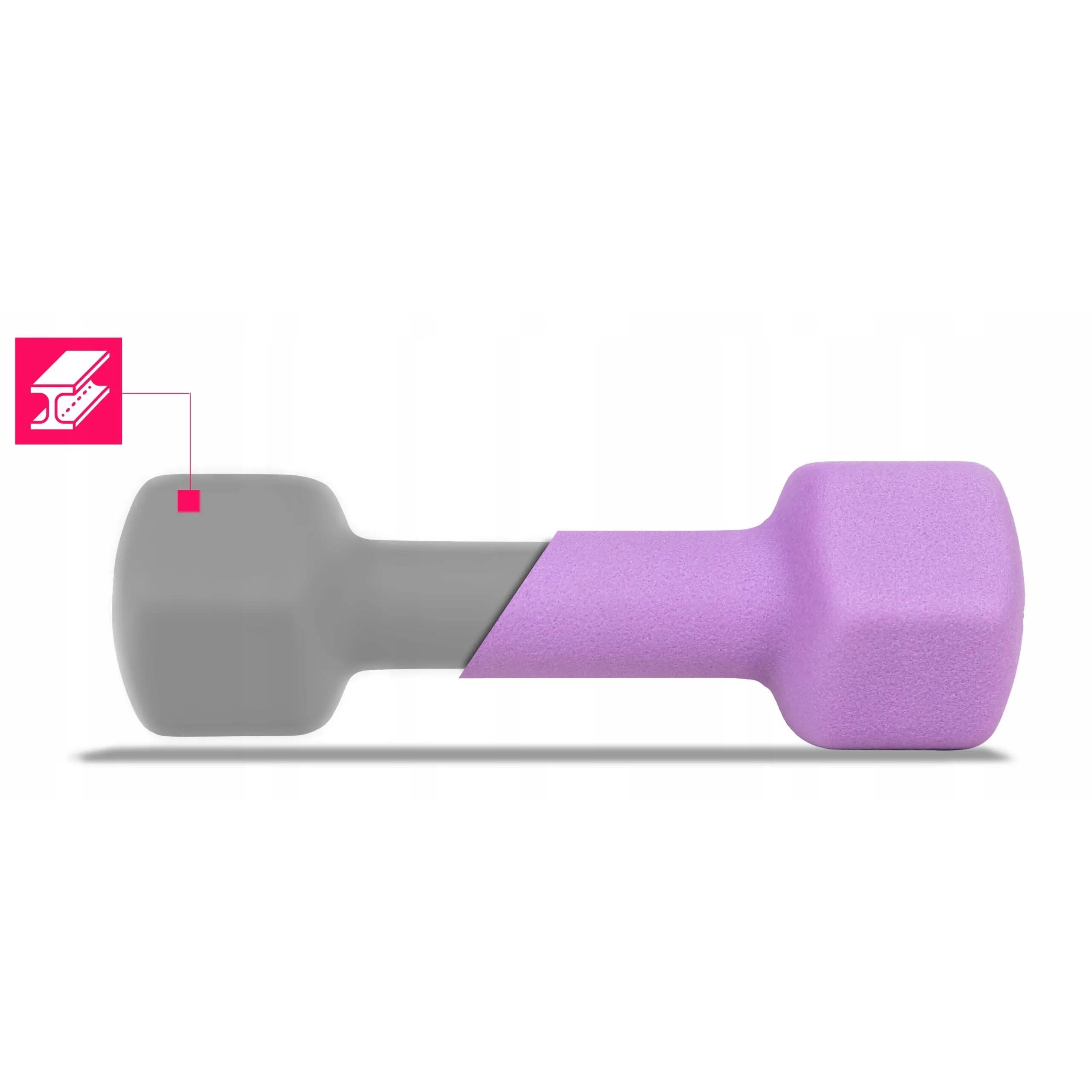 Zestaw hantelek neoprenowych Sapphire SG-210 12kg na stojaku 2x0,5, 2x1, 2x1,5kg 7/8