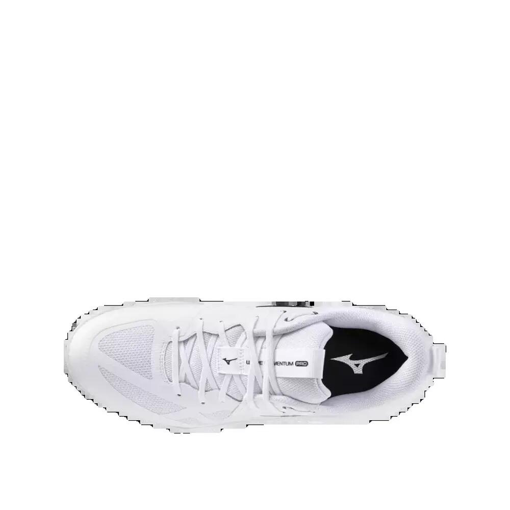 Mizuno Wave Momentum Pro Weiß/Grau 3/6