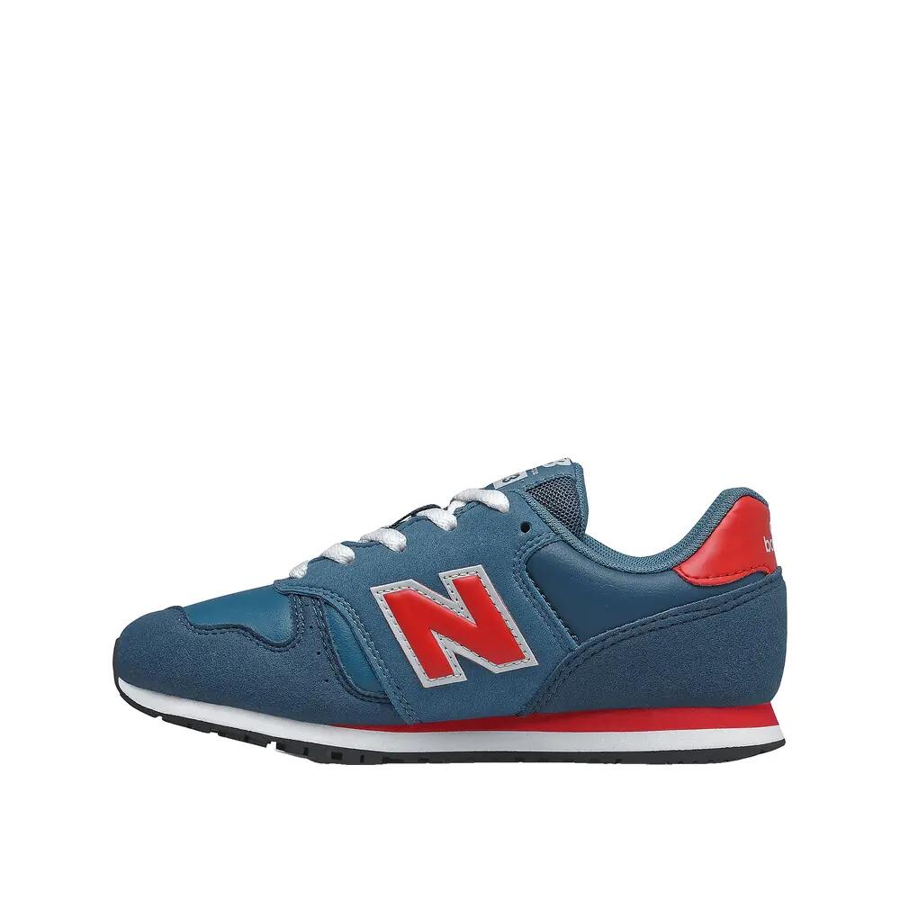 Zapatos New Balance YC373KNR Azules 3/4