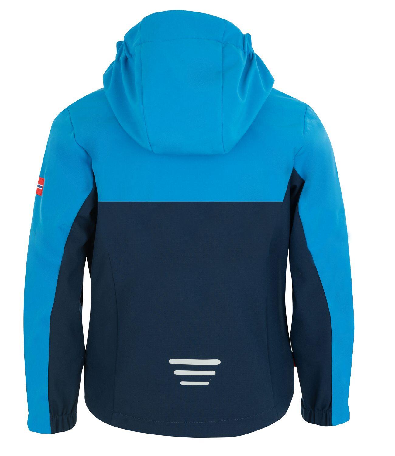 Veste pour enfants Kristiansand Hydrofuge Bleu marine / Vert 2/3