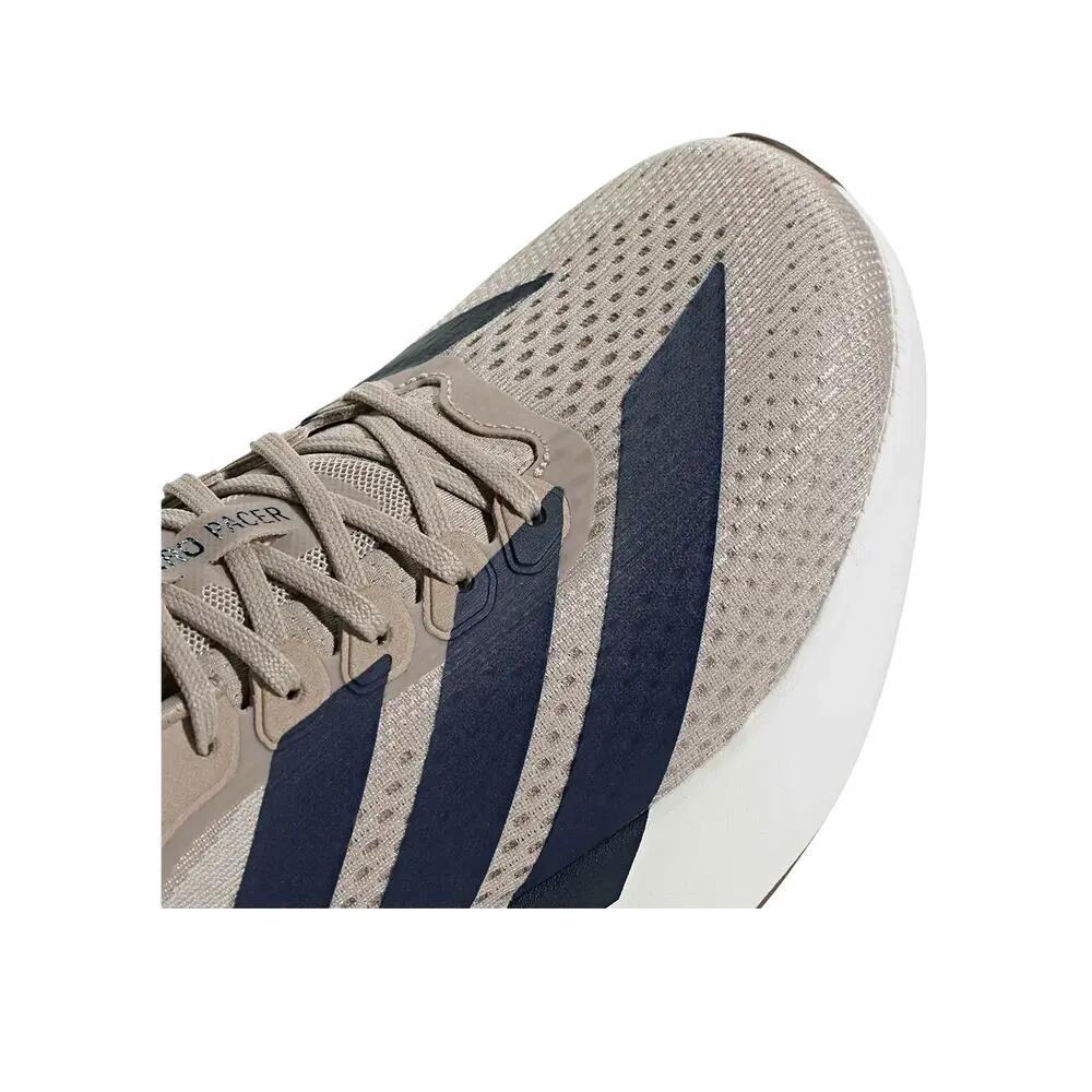 adidas adizero pacer Hardloopschoenen Grijs/Blauw/Wit 8/8