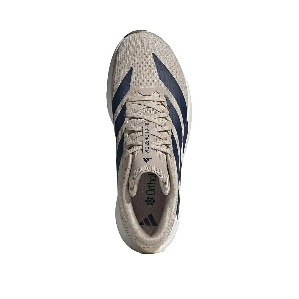 adidas adizero pacer Hardloopschoenen Grijs/Blauw/Wit 2/8