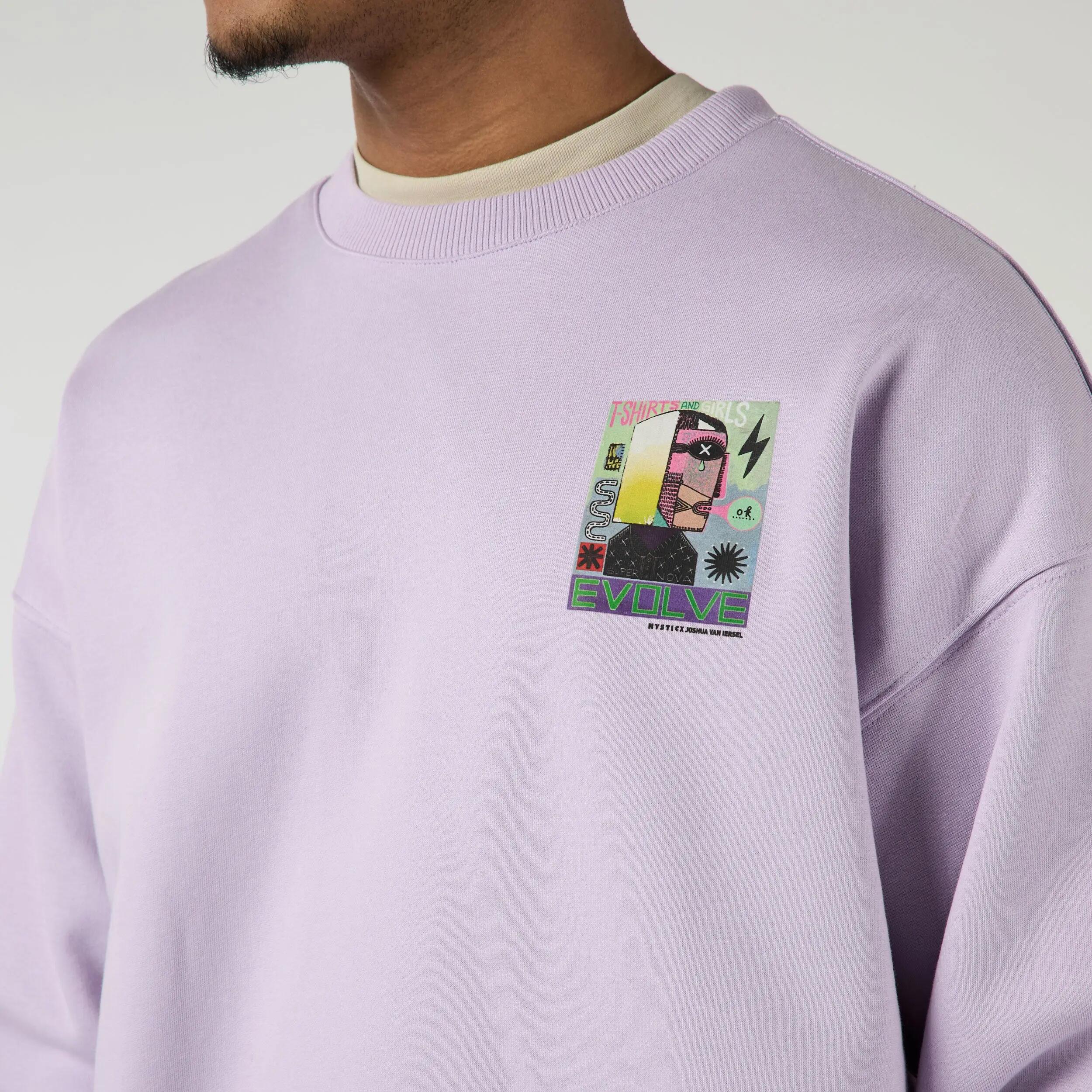 Mystic Groove Crew Sweat - Lilac 8/8