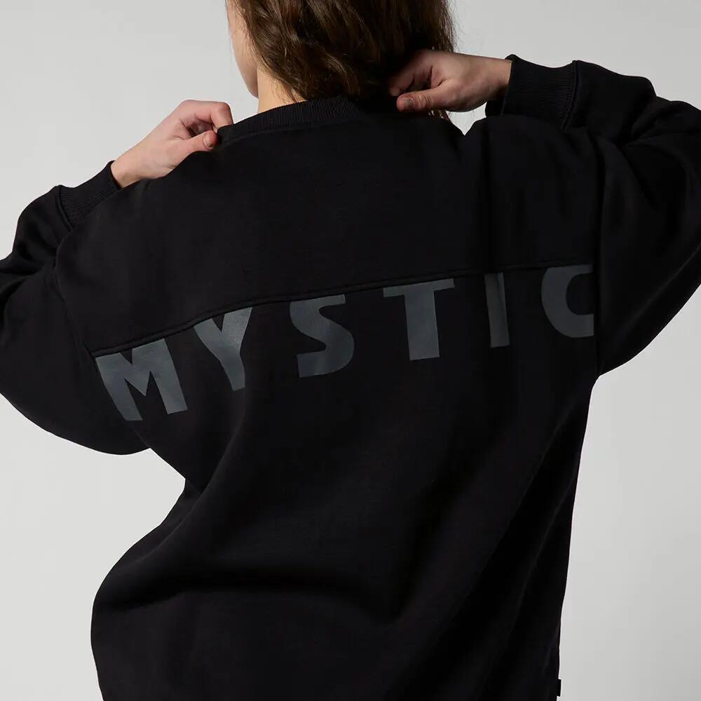 Mystic Profile Crew Sweat - Black 8/8
