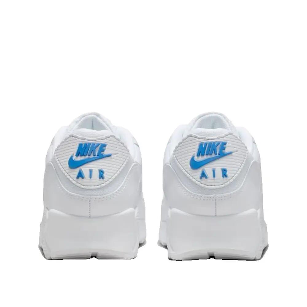 Nike Air Max 90 "White Blue Crystal" Wit / Blauw-45 7/7