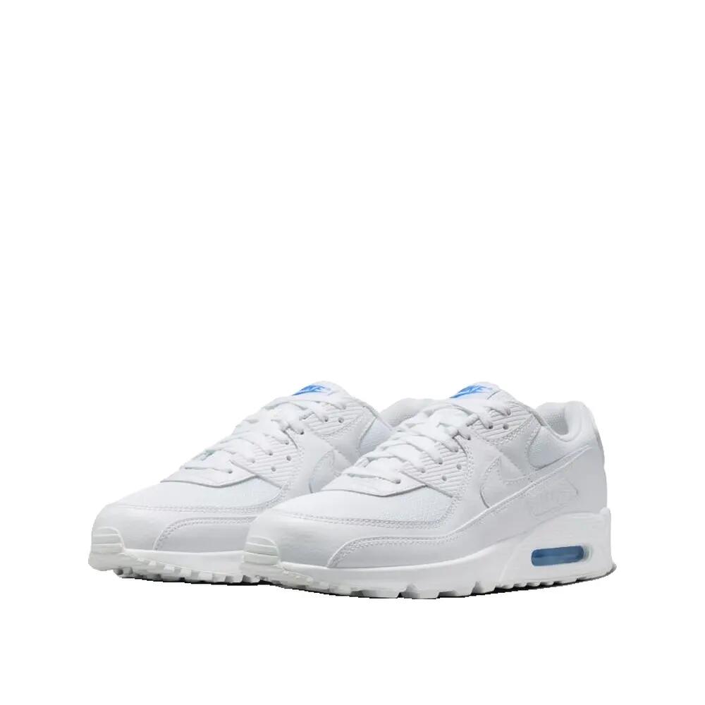 Nike Air Max 90 "White Blue Crystal" Wit / Blauw-45 6/7